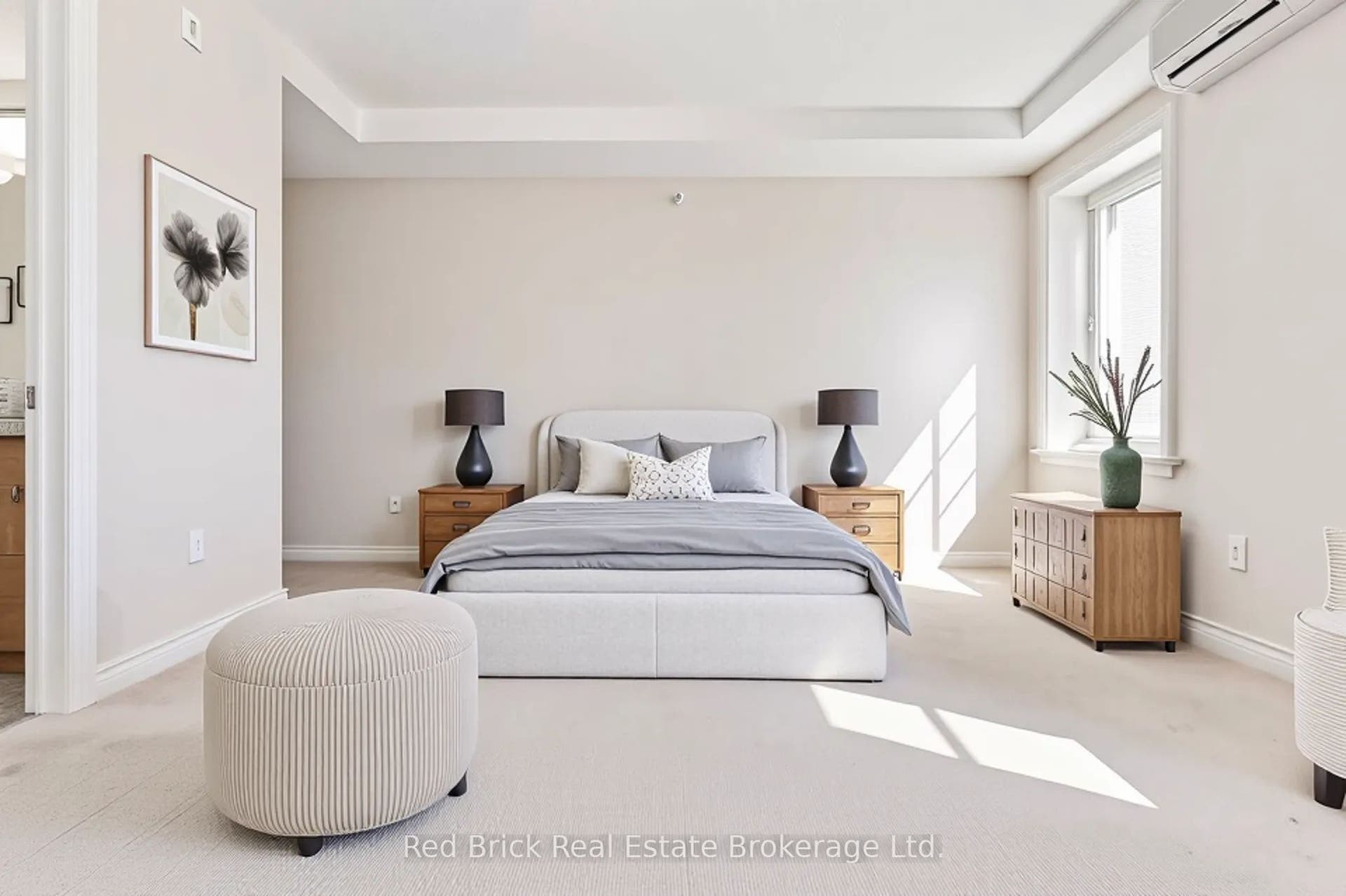 6492 Gerrie Road, #207, Centre Wellington, Wellington ON N0B 1S0 Main Bedroom Virtual Staging