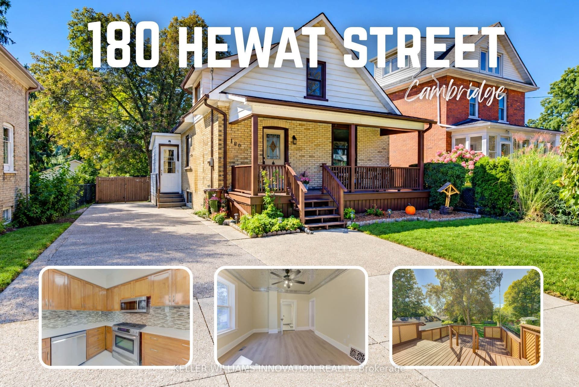 180 Hewat Street, Cambridge, Cambridge, Waterloo ON N3H 4H1 180 Hewat Street, Cambridge, Cambridge, Waterloo ON N3H 4H1