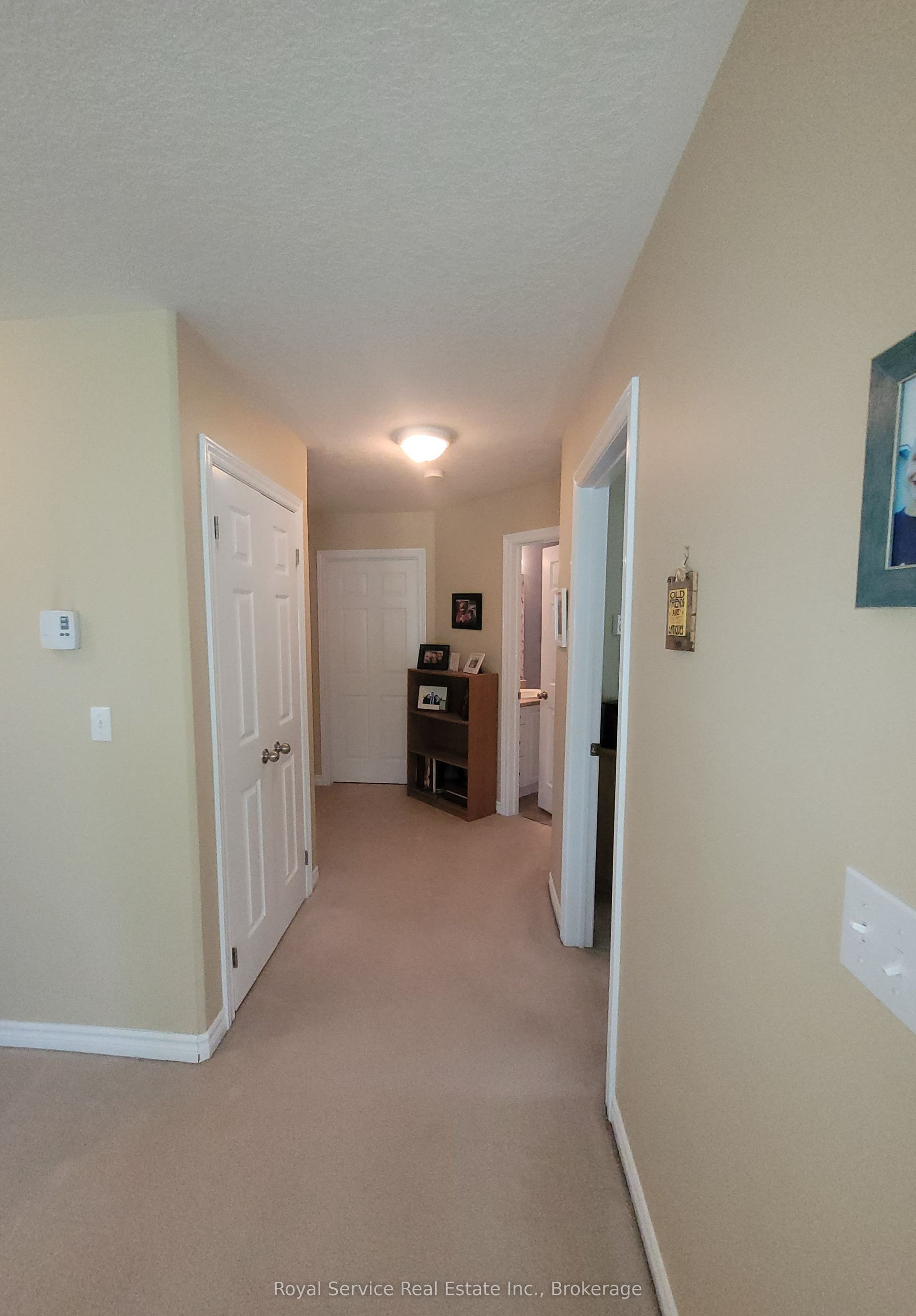 Ease of movement! Only 1 step, and wide hall.