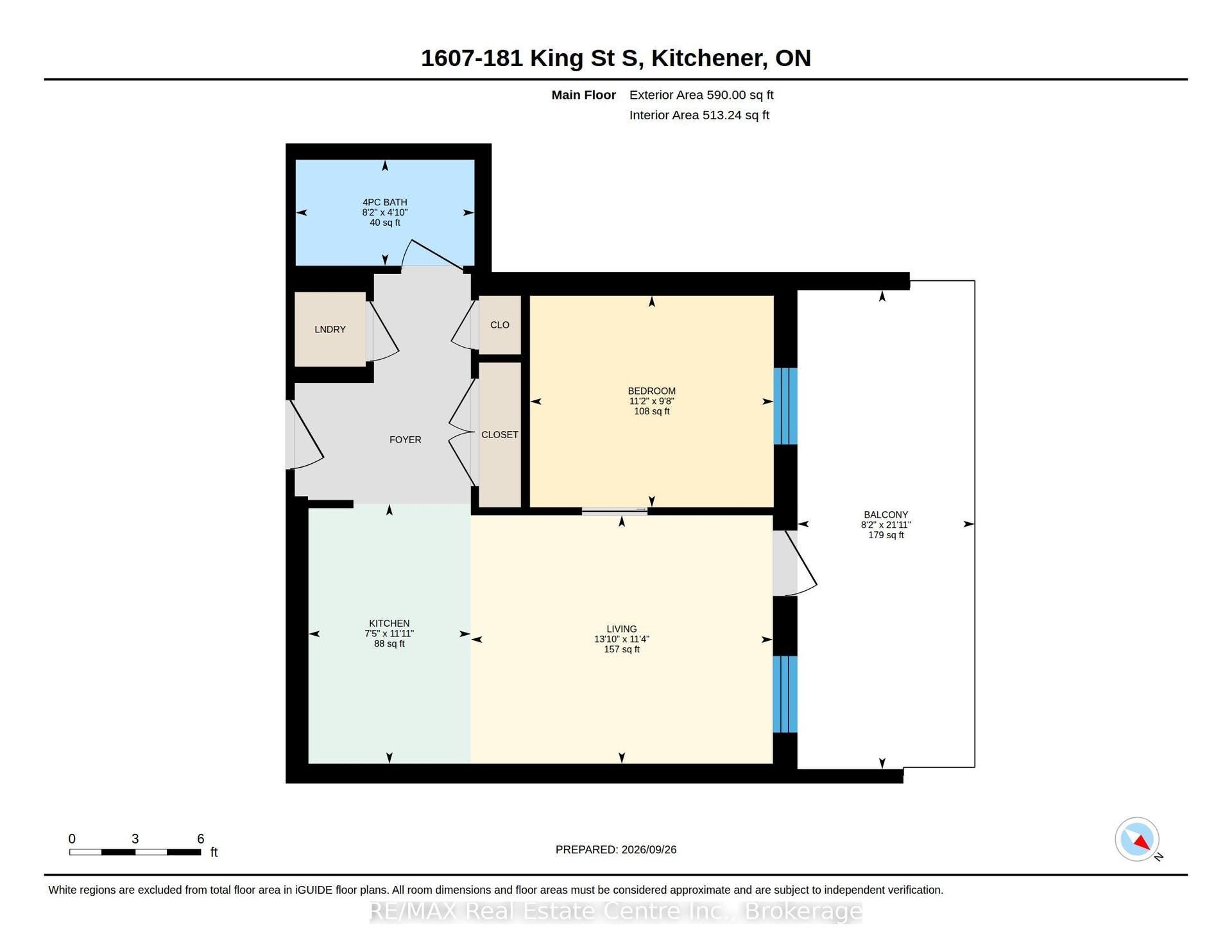 181 King Street S, #1607, Waterloo, Waterloo ON N2J 0E7 181 King Street S, #1607, Waterloo, Waterloo ON N2J 0E7