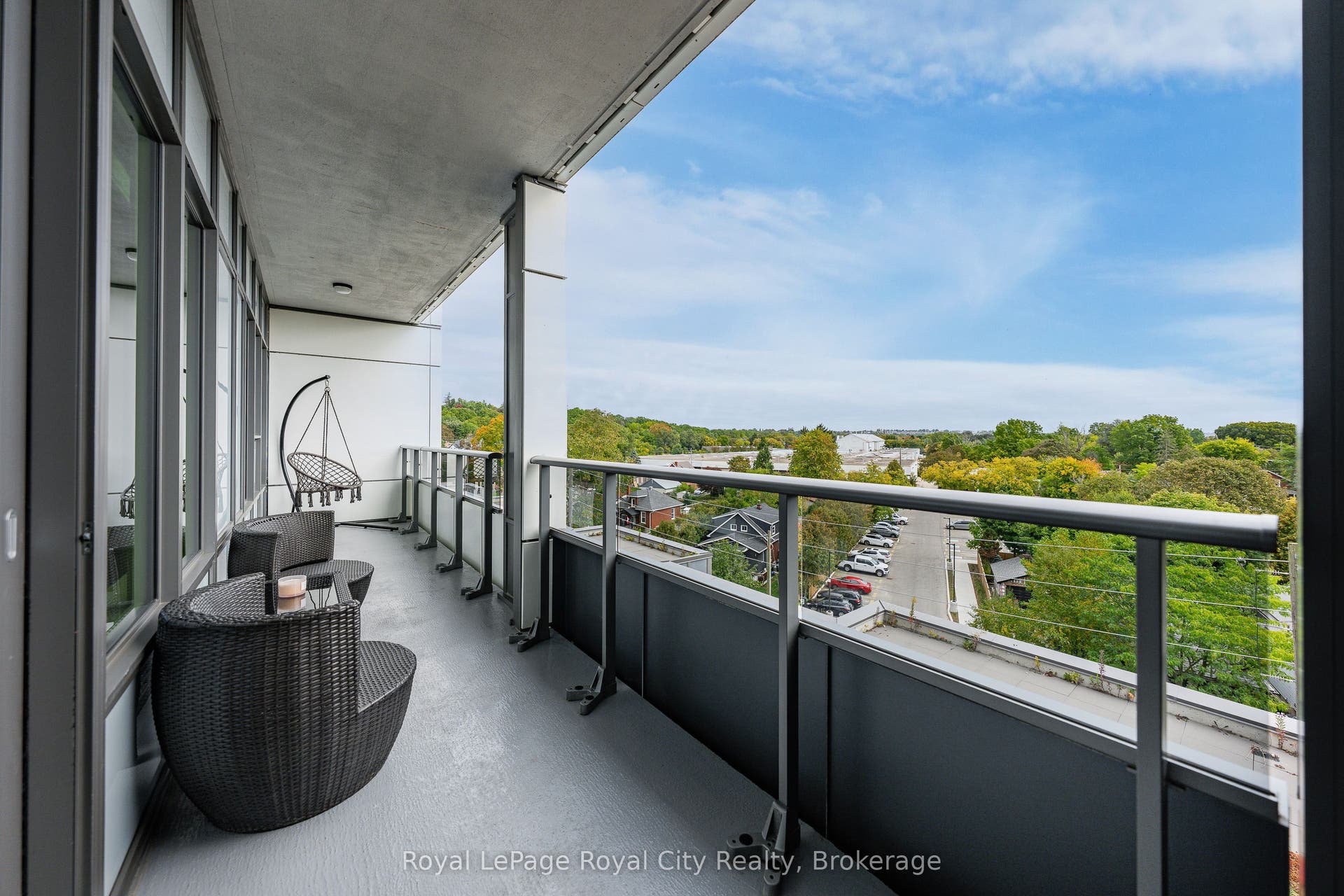 73 Arthur Street S, #504, Guelph, Wellington ON N1E 0S6 Main Balcony off living area