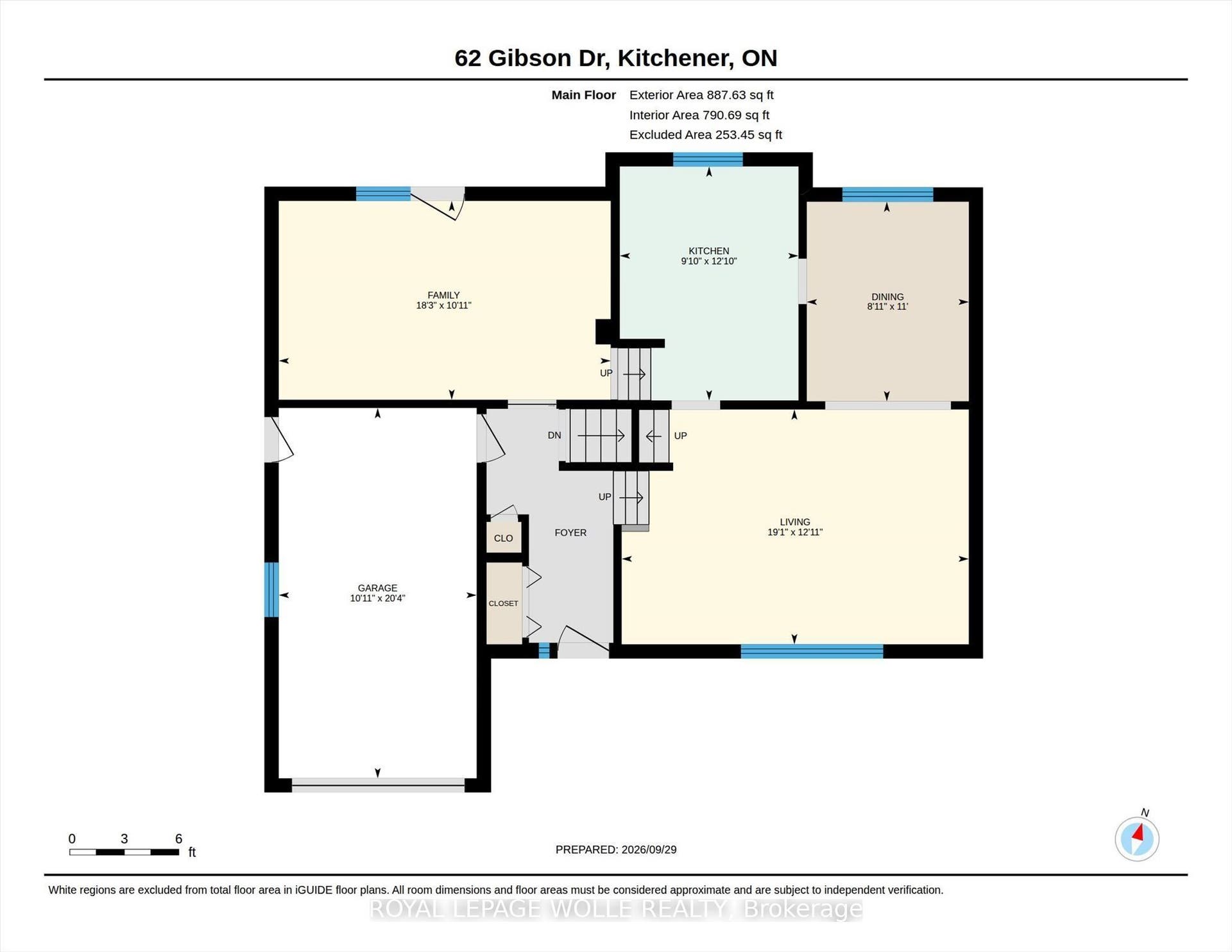 62 Gibson Drive, Kitchener, Waterloo ON N2B 2P4 62 Gibson Drive, Kitchener, Waterloo ON N2B 2P4