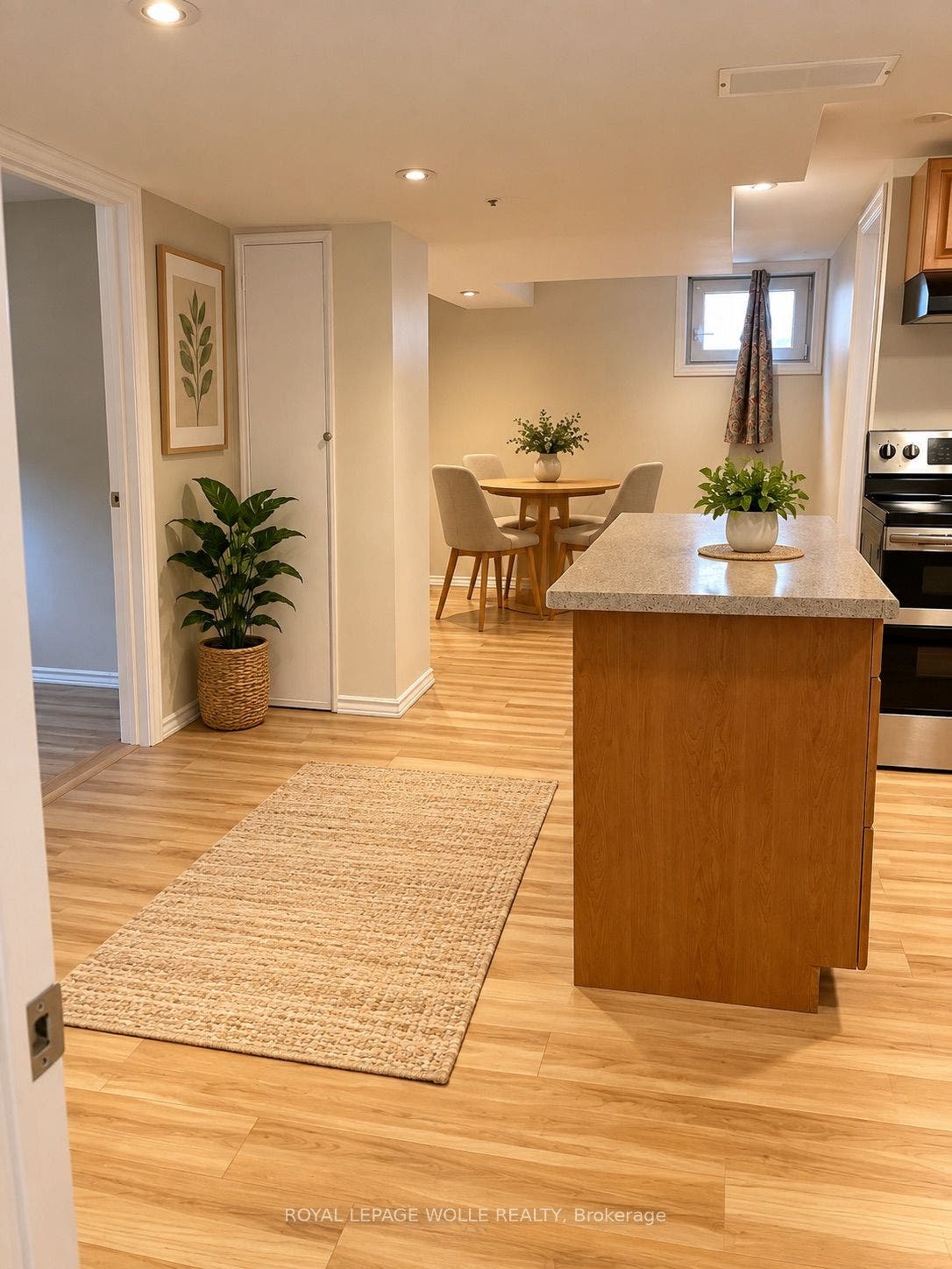 249 Blucher Street, #Lower, Kitchener, Waterloo ON N2H 5V6 Kitchen - Virtually Staged