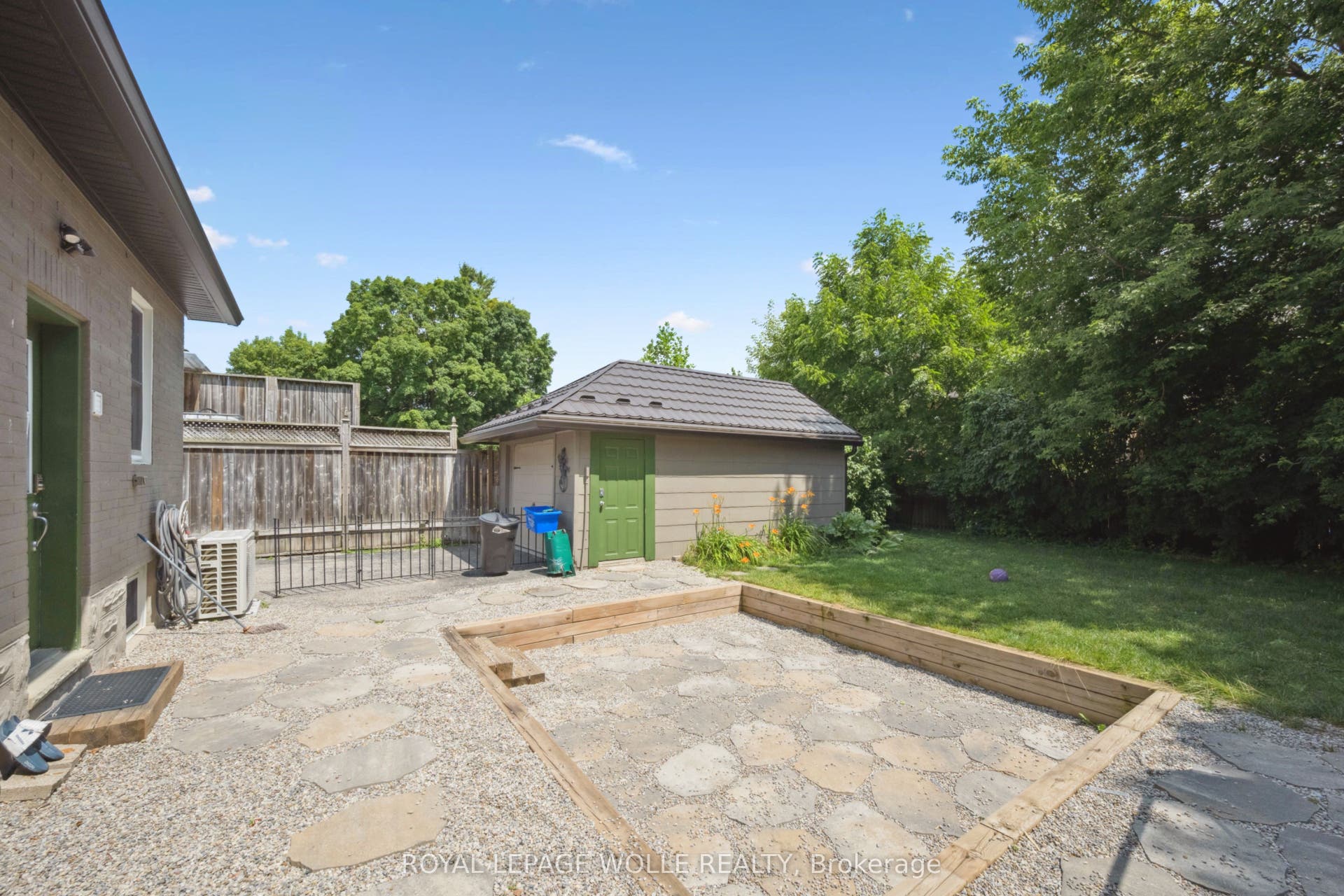 249 Blucher Street, #Lower, Kitchener, Waterloo ON N2H 5V6 Backyard