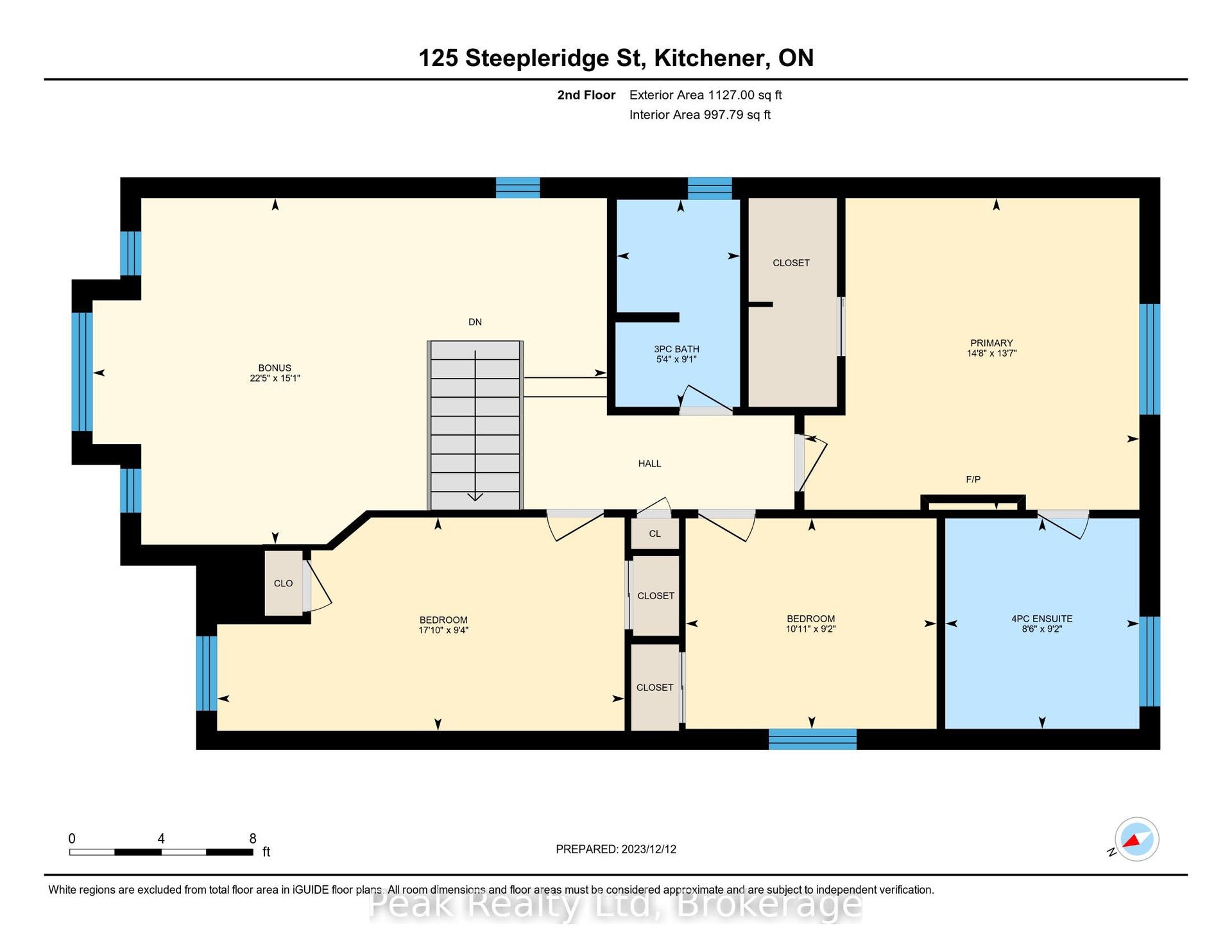 125 Steepleridge Street, Kitchener, Waterloo ON N2P 2W2 125 Steepleridge Street, Kitchener, Waterloo ON N2P 2W2