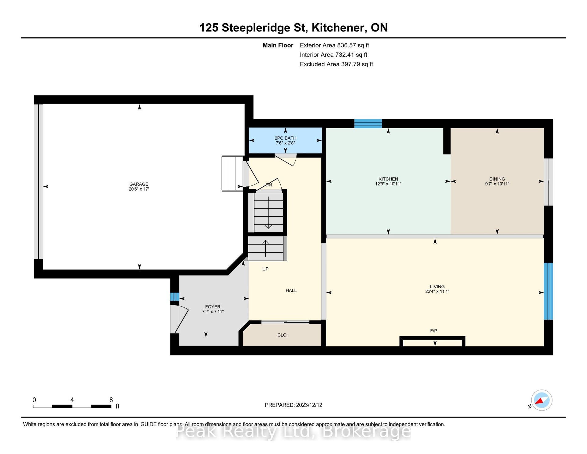 125 Steepleridge Street, Kitchener, Waterloo ON N2P 2W2 125 Steepleridge Street, Kitchener, Waterloo ON N2P 2W2