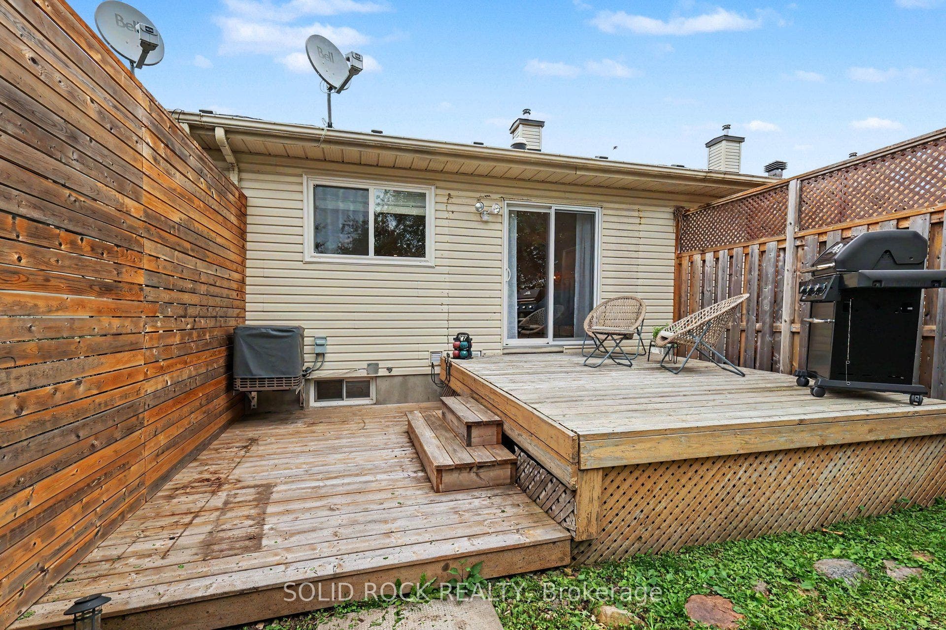 208 Jamieson Street, Mississippi Mills, Lanark ON K0A 1A0 Back deck