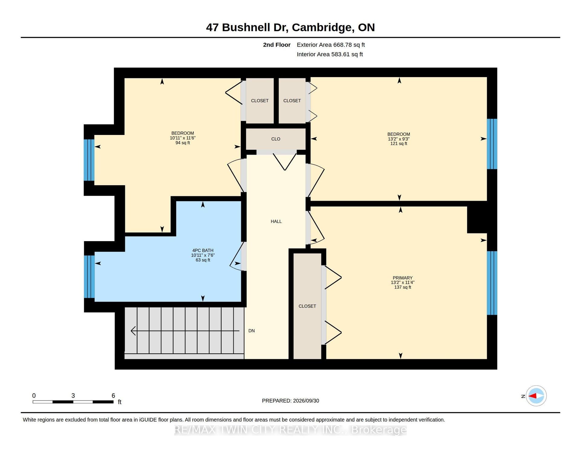 47 Bushnell Drive, Cambridge, Waterloo ON N1R 8C5 47 Bushnell Drive, Cambridge, Waterloo ON N1R 8C5