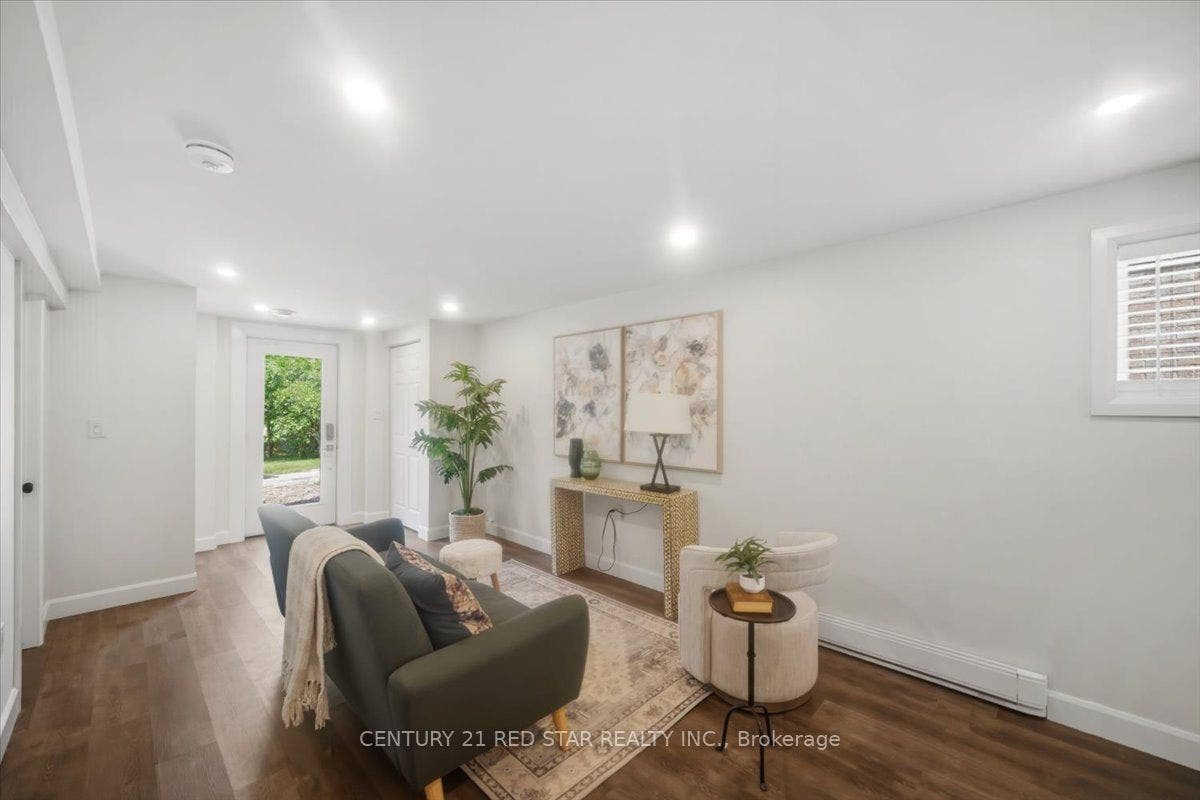 Basement living space