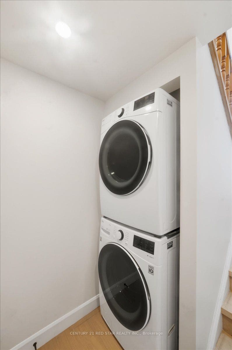 2 In-Suite laundry units- One for each unit
