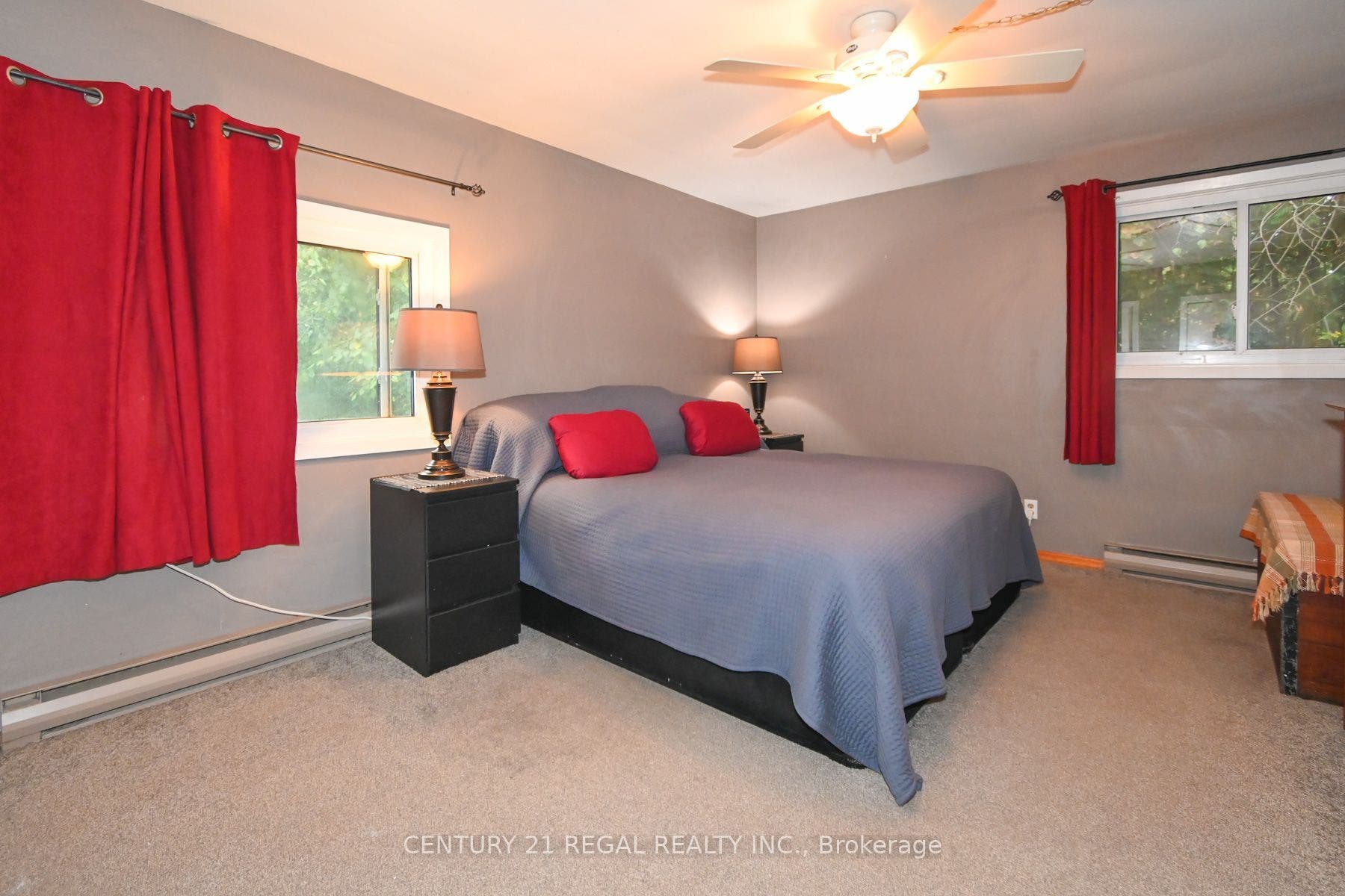 65 Cameron Street, Marmora And Lake, Hastings ON K0K 2M0 Large Primary Br, His & Her Closets - O/L Backyard