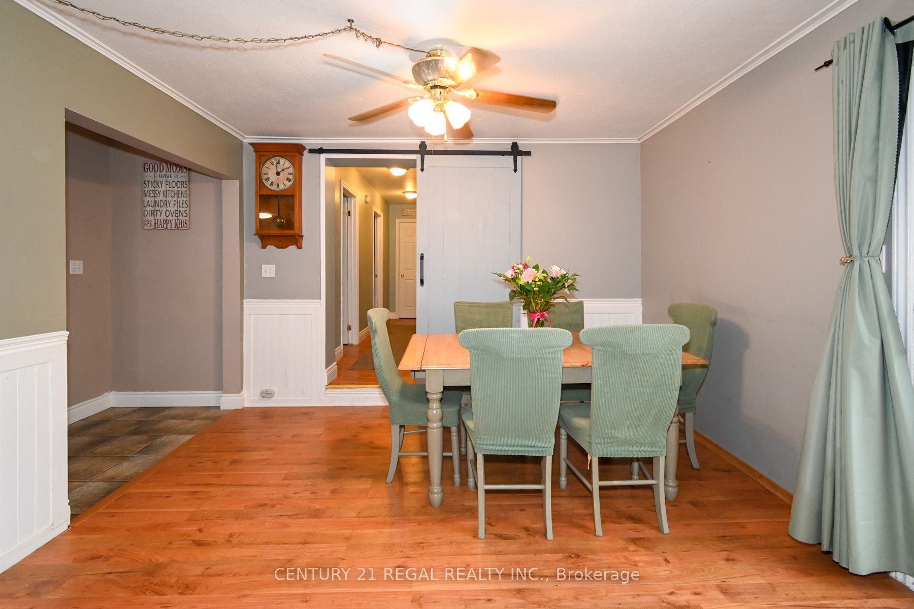 65 Cameron Street, Marmora And Lake, Hastings ON K0K 2M0 Dinning Room Overlooks Kitchen & Living Room