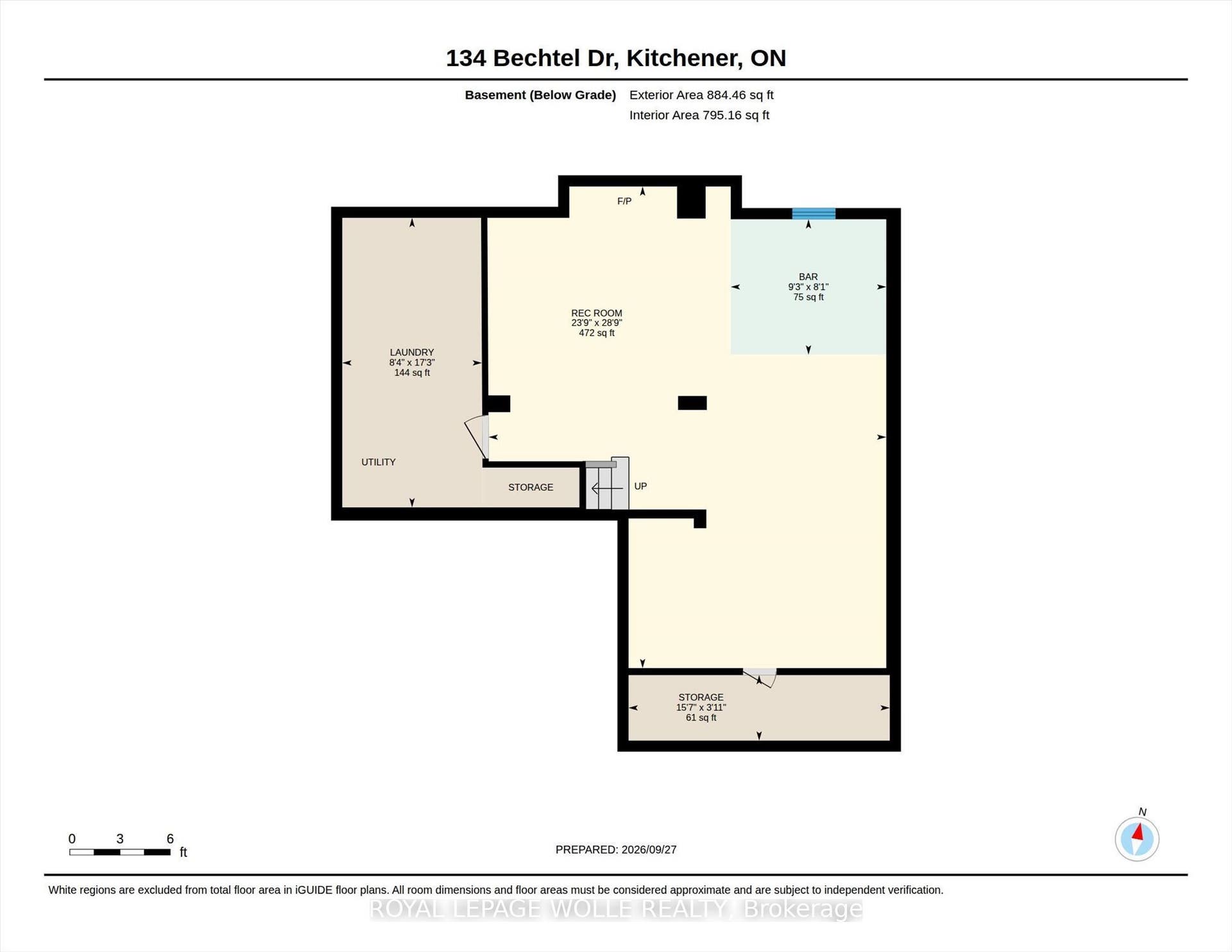 134 Bechtel Drive, Kitchener, Waterloo ON N2P 1S4 134 Bechtel Drive, Kitchener, Waterloo ON N2P 1S4