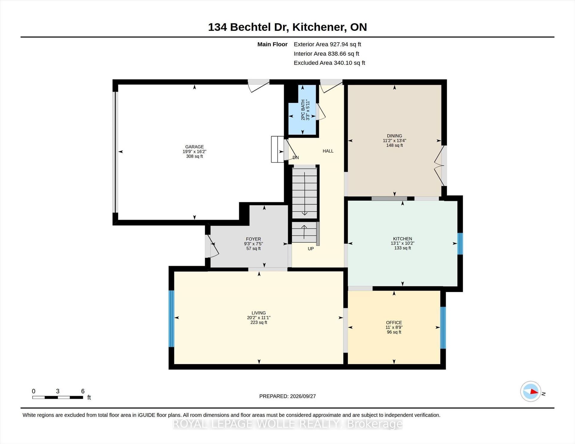 134 Bechtel Drive, Kitchener, Waterloo ON N2P 1S4 134 Bechtel Drive, Kitchener, Waterloo ON N2P 1S4