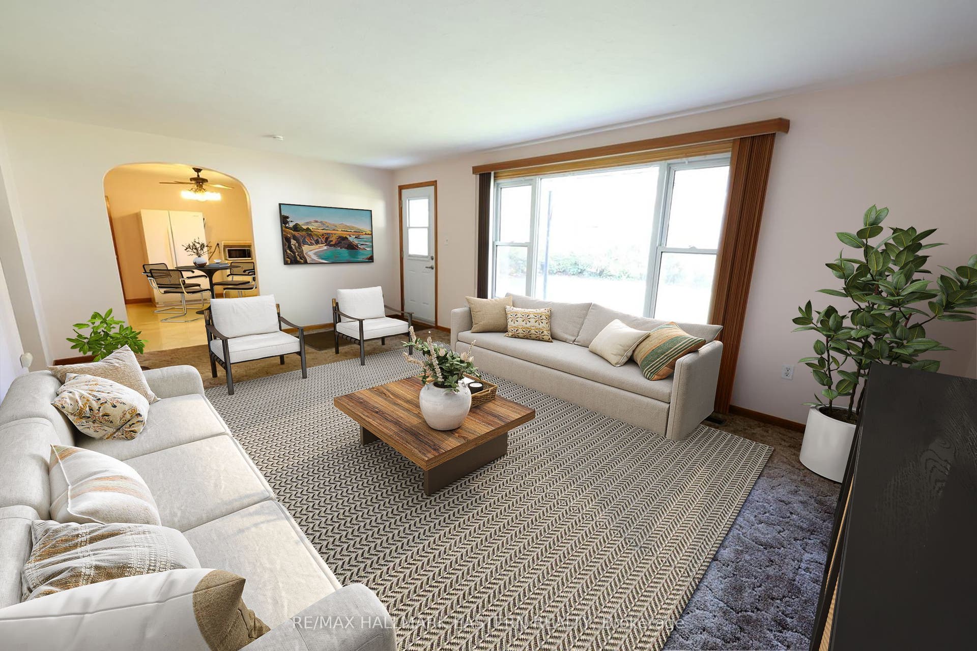 Living Room *virtually staged*