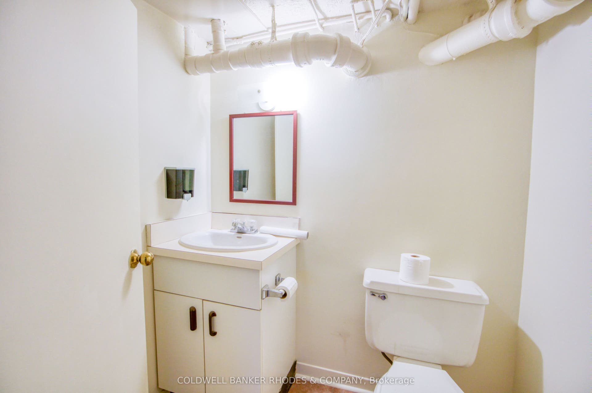 Basement washroom