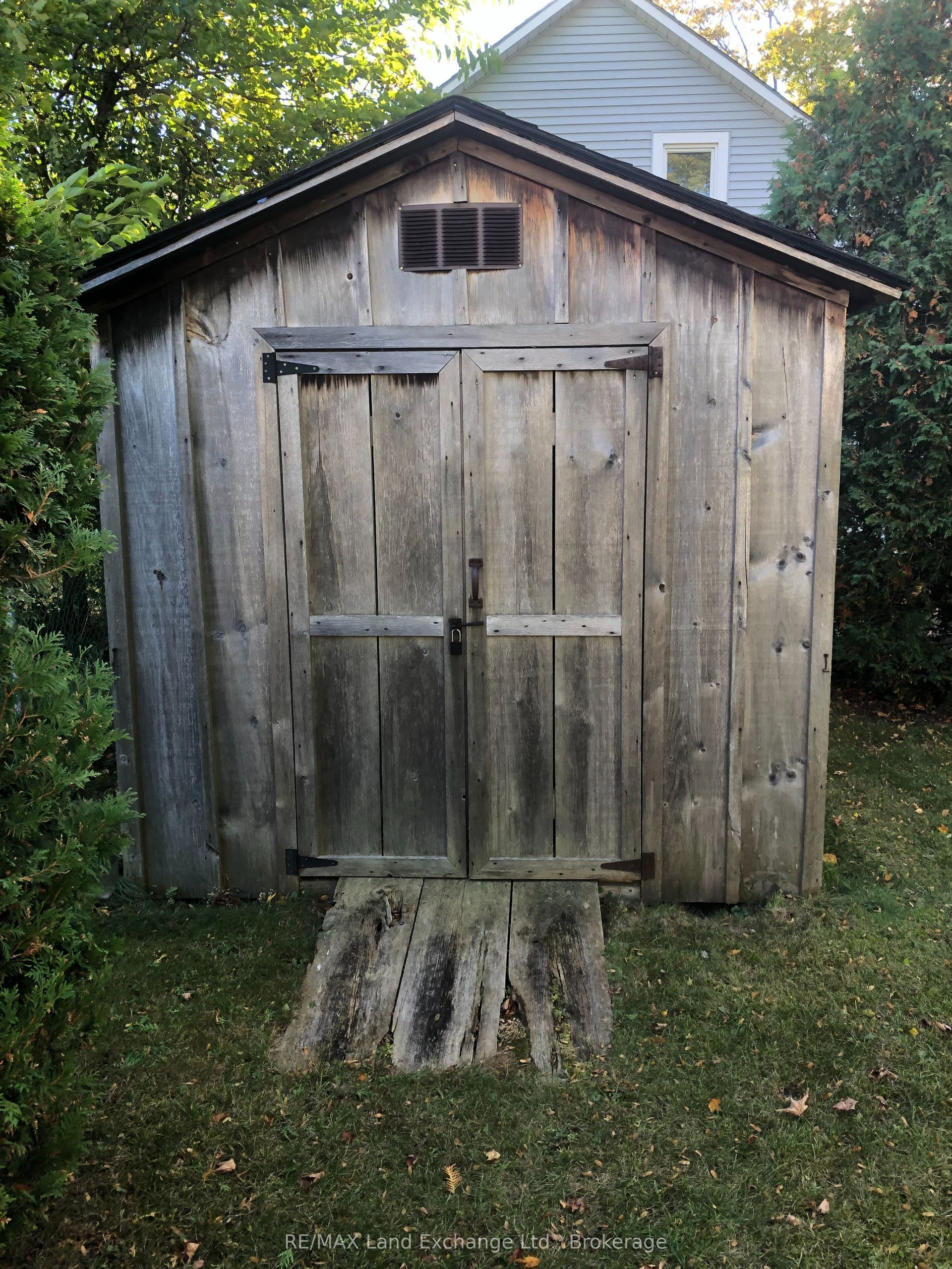 Garden Shed With New Shingles