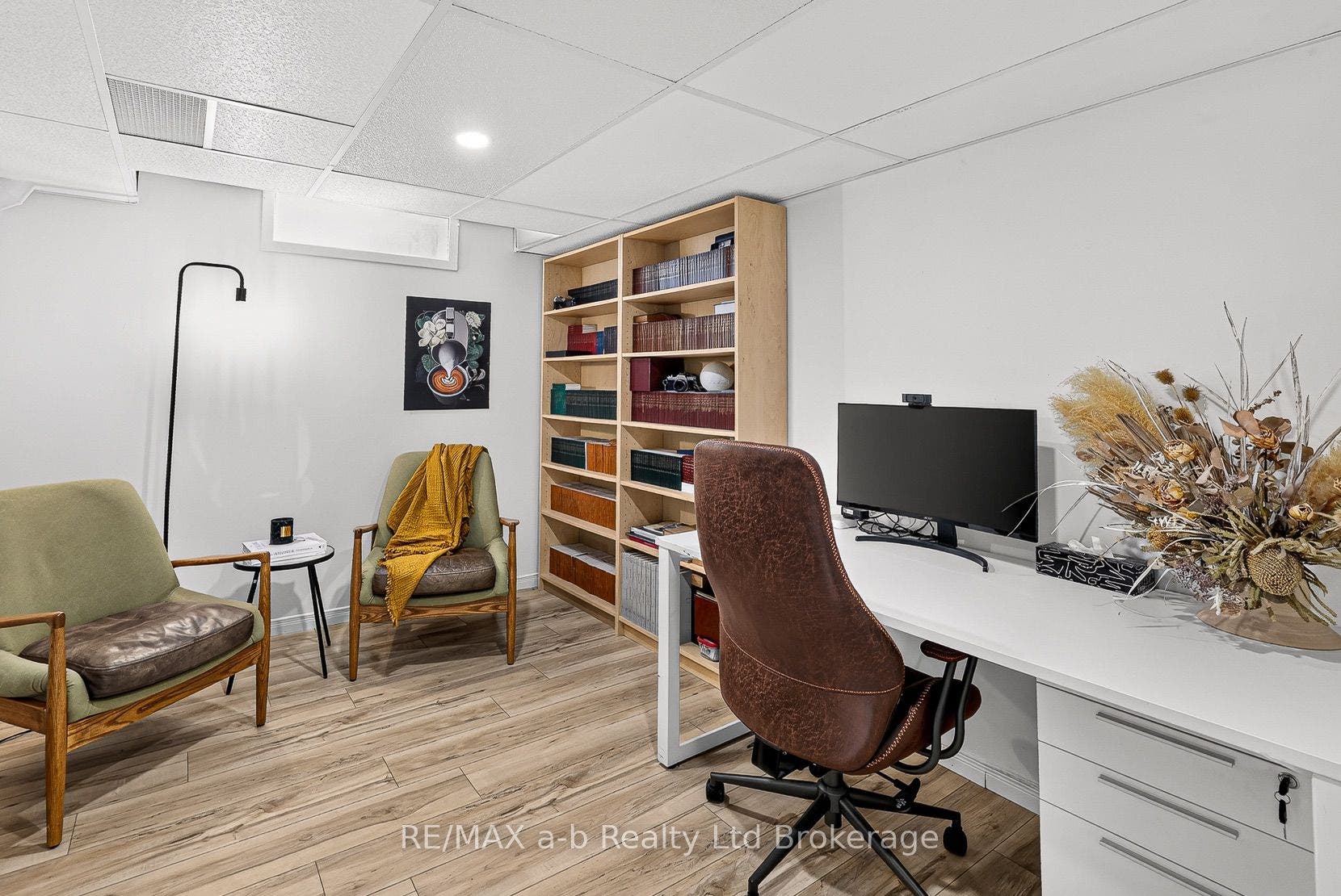 Office space in basement