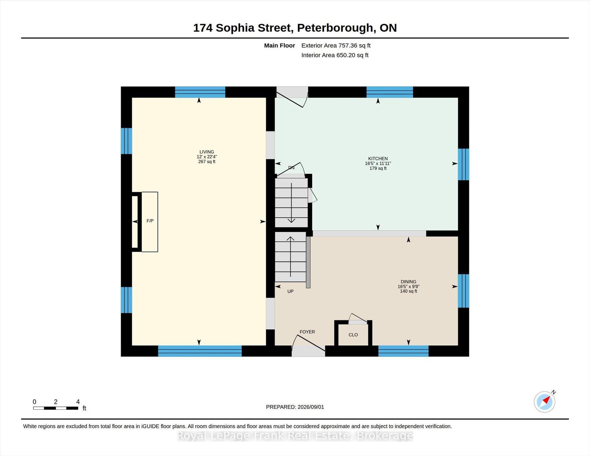 174 Sophia Street, Peterborough, Peterborough ON K9H 1E5