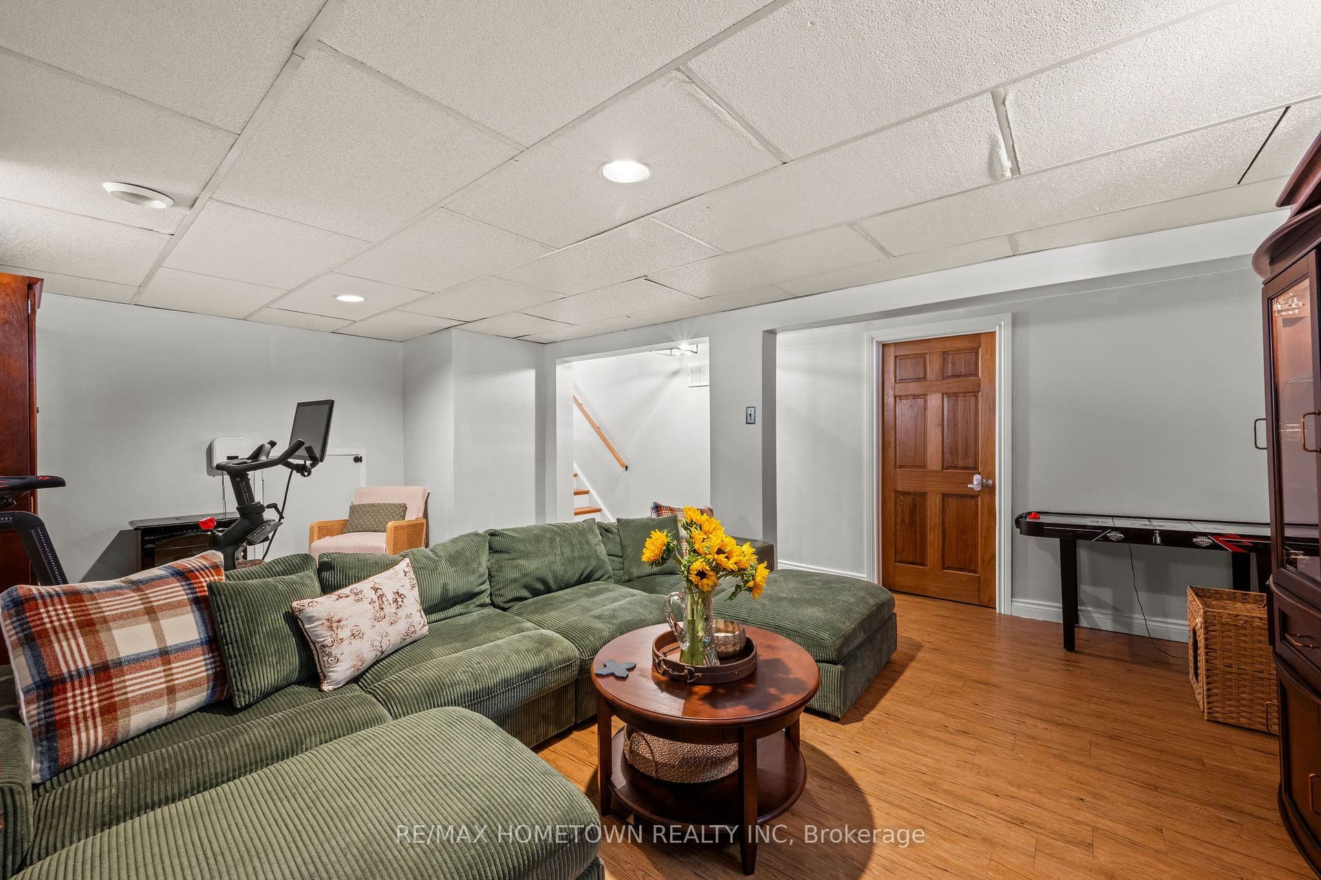 Finished basement