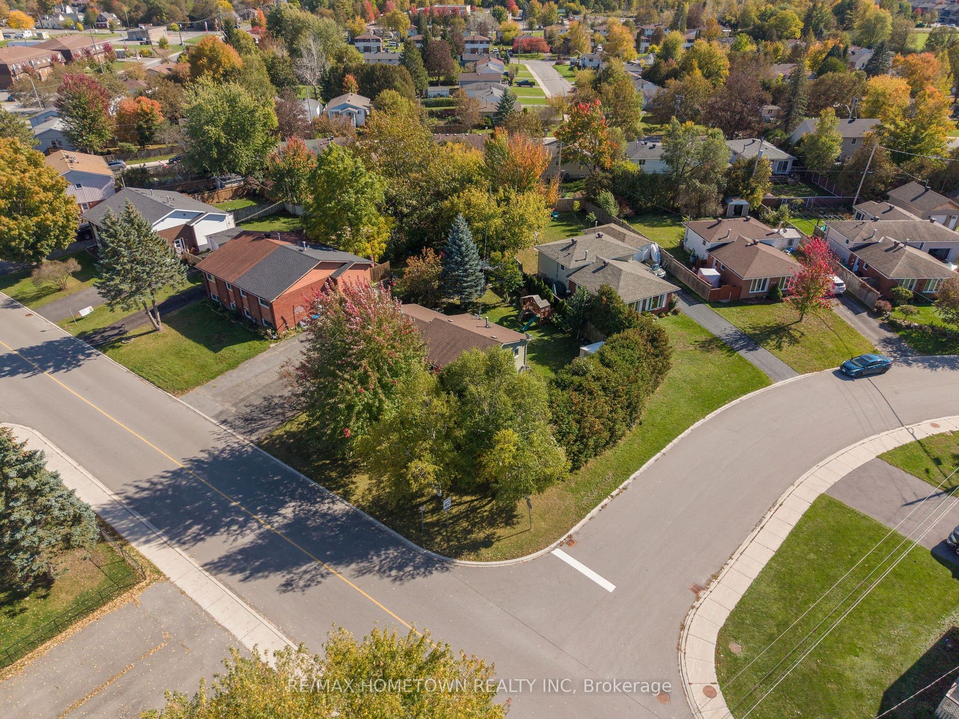 Beautiful spacious corner lot