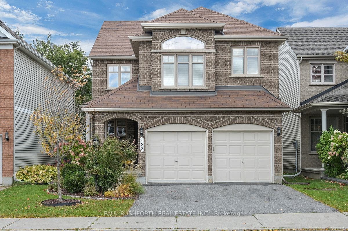 422 Claridge Drive, Barrhaven, Ottawa ON K2J 4Z6 422 Claridge Drive