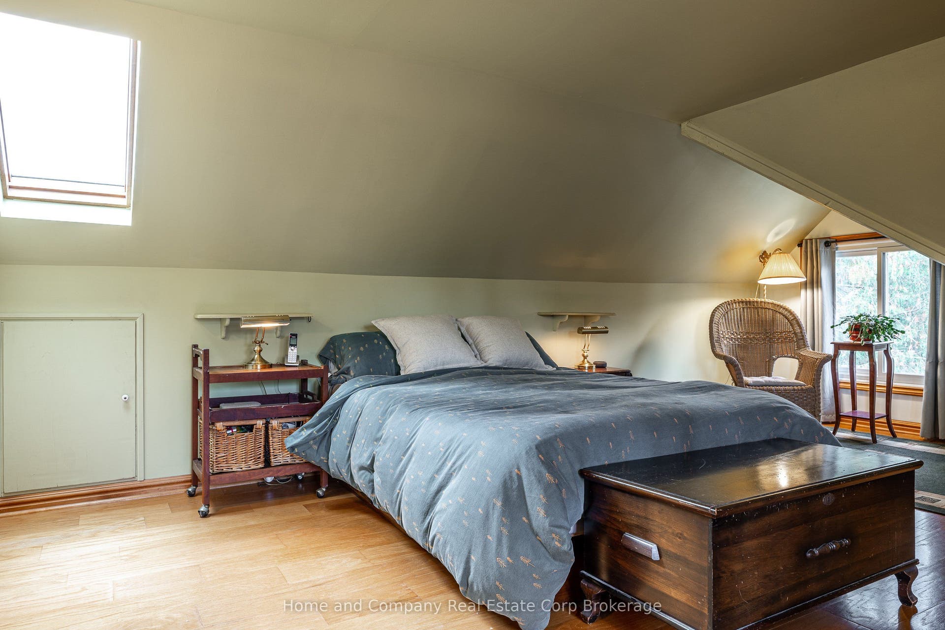 Attic Primary Bedroom