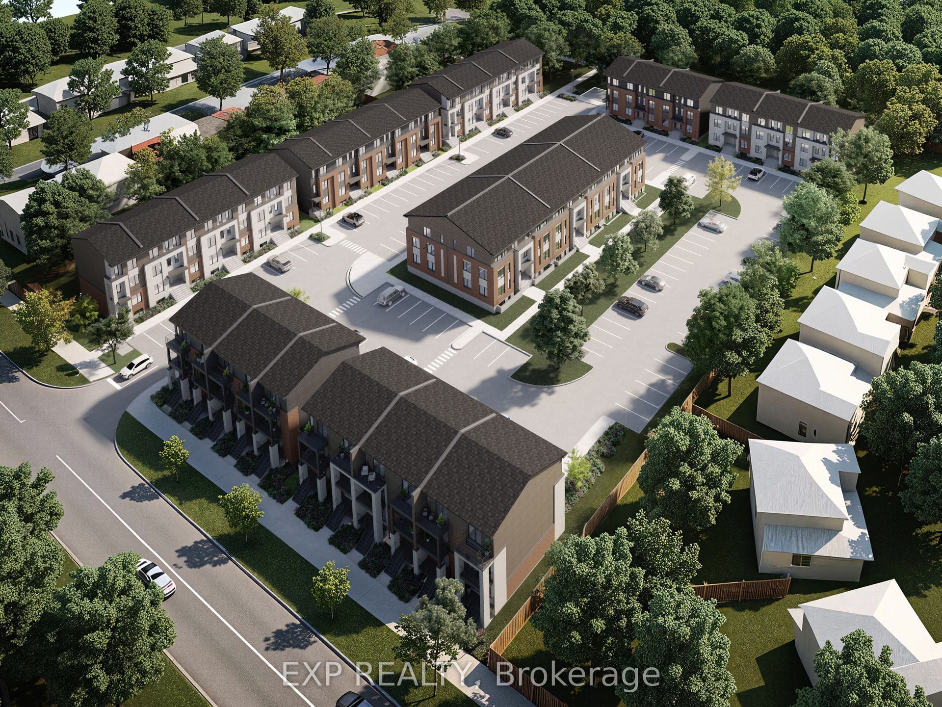 227 Antelope Private, Kanata, Ottawa ON K2W 0C7 Overhead rendering