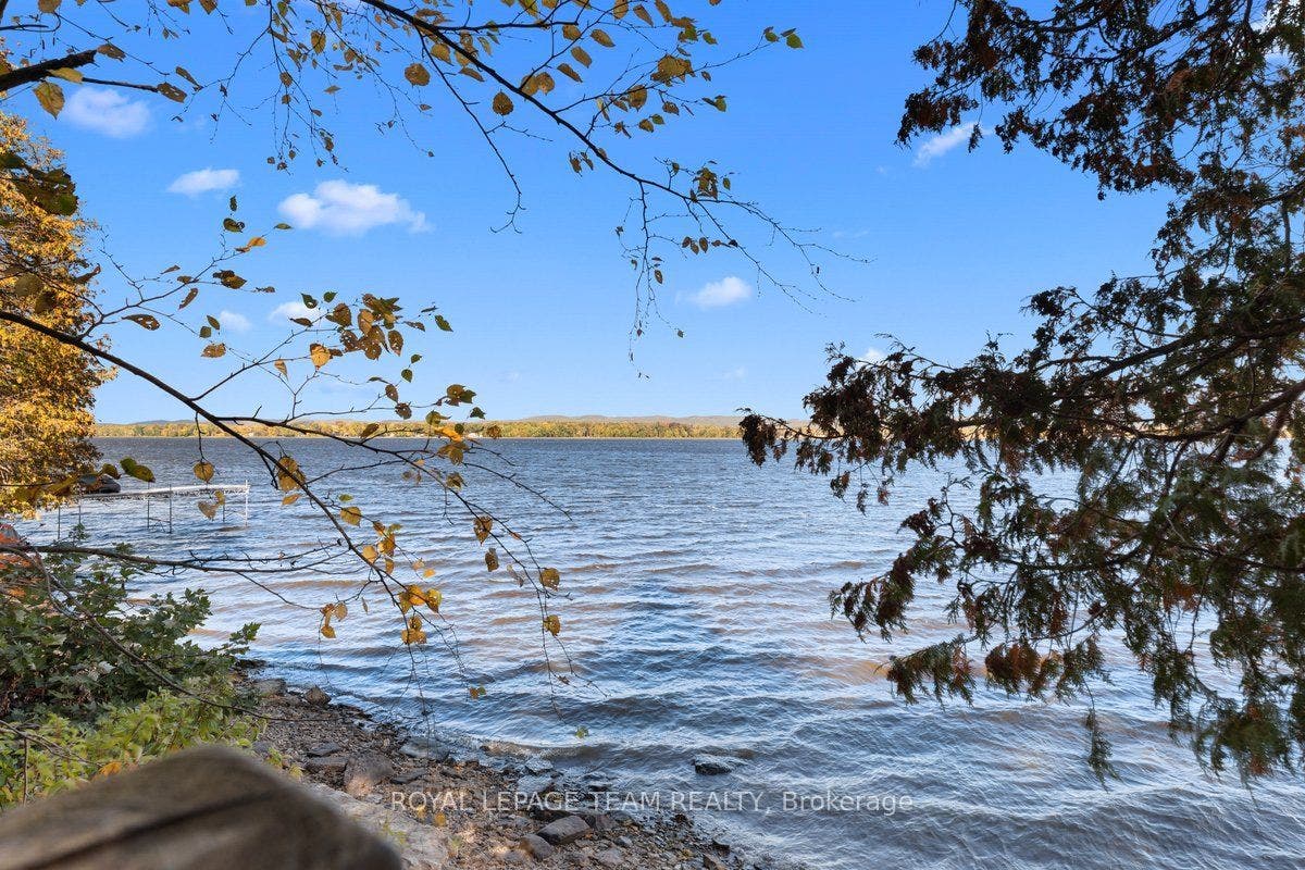4980 Opeongo Road, Constance Bay - Dunrobin - Kilmaurs - Woodlawn, Ottawa ON K0A 3M0 View from down at the water