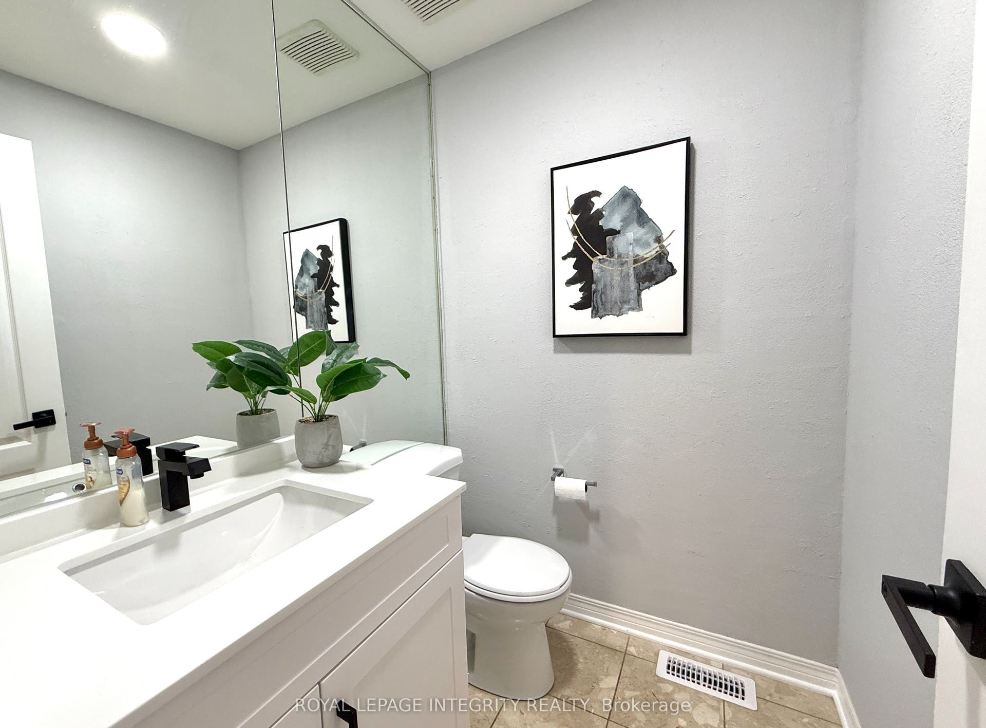 Powder Room -  Main Floor