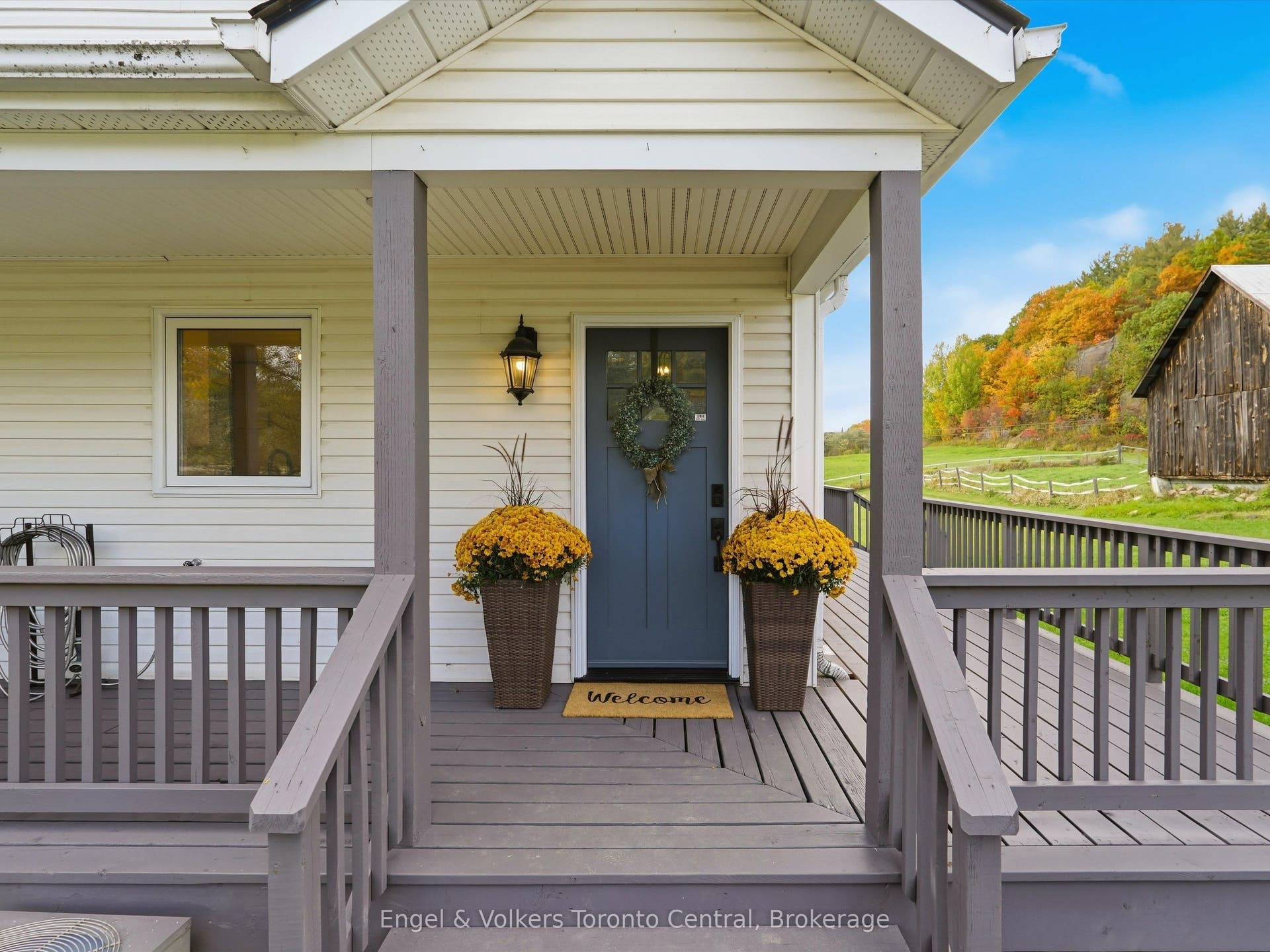 Side entrance