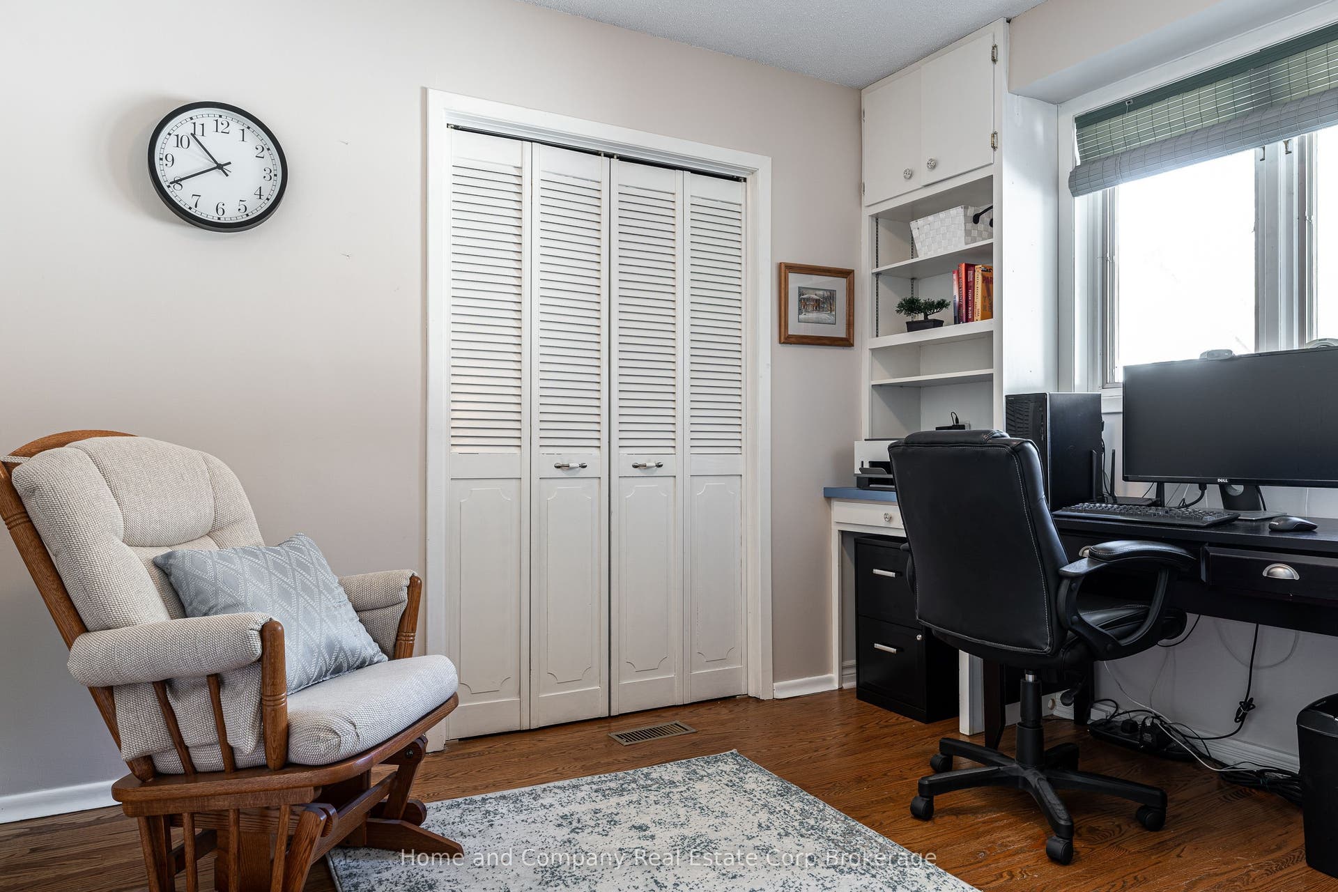 bedroom/office/main floor laundry