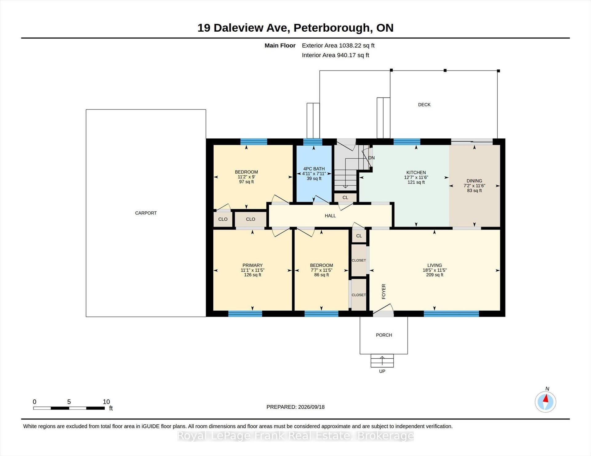 19 Daleview Avenue, Peterborough, Peterborough ON K9J 1L6