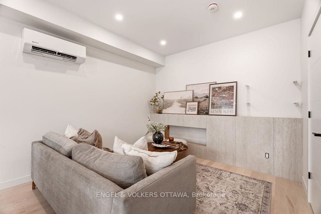 51 Fairmont Avenue, #A, West Centre Town, Ottawa ON K1Y 1X4 Electric fireplace to be installed