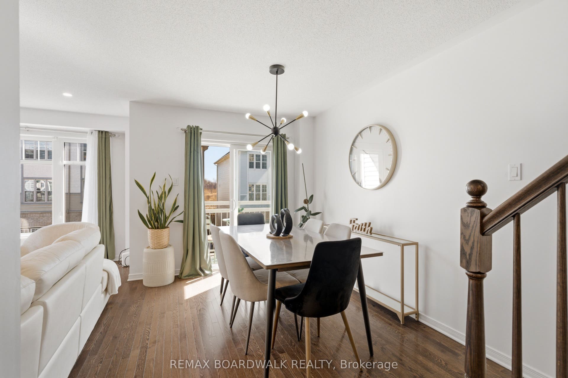Dining Room with Lots of Natural Light