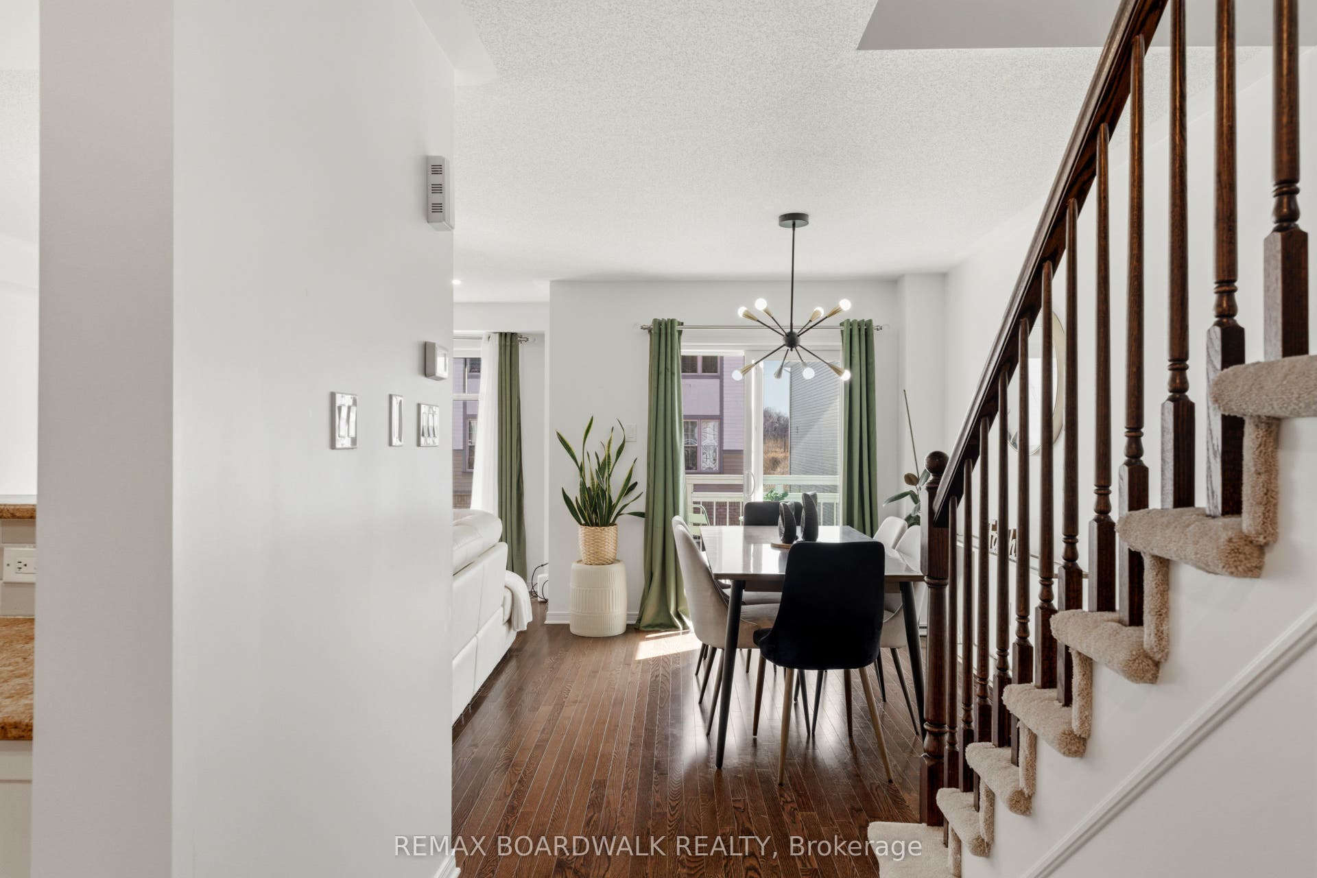 Hallway Leading to Dining Room