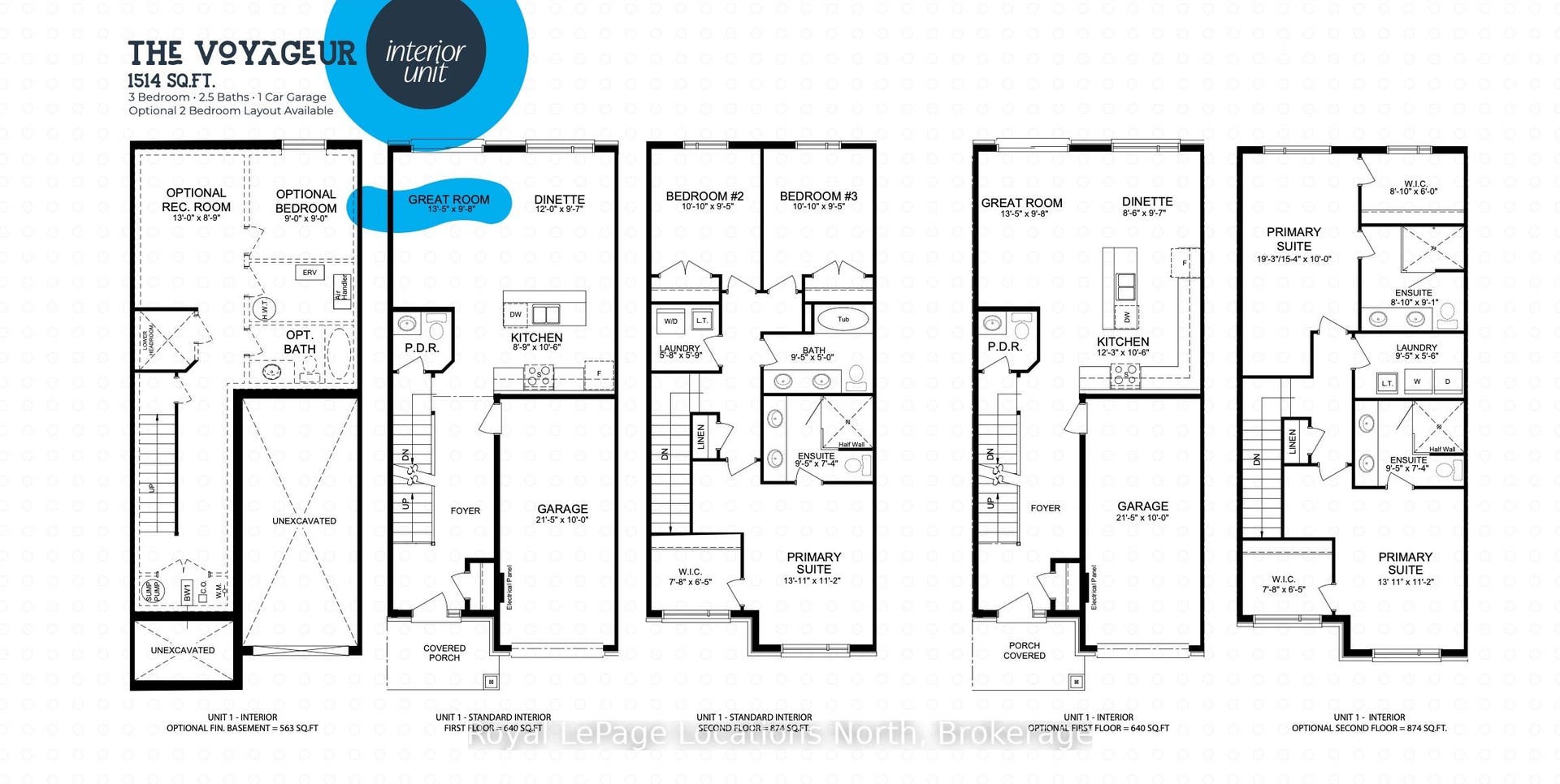Interior Floor Plan Option 1
