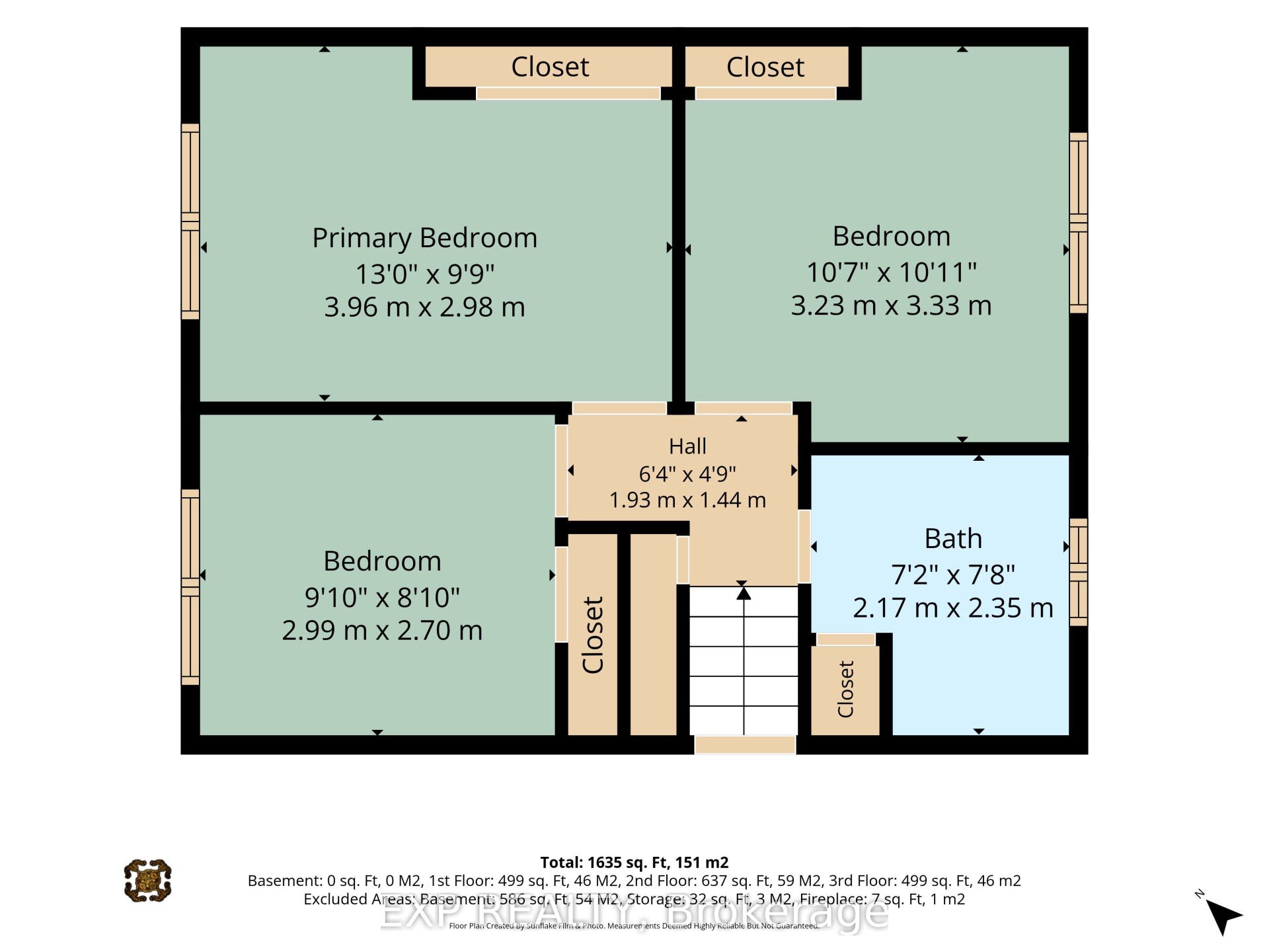 SECOND FLOOR PLAN