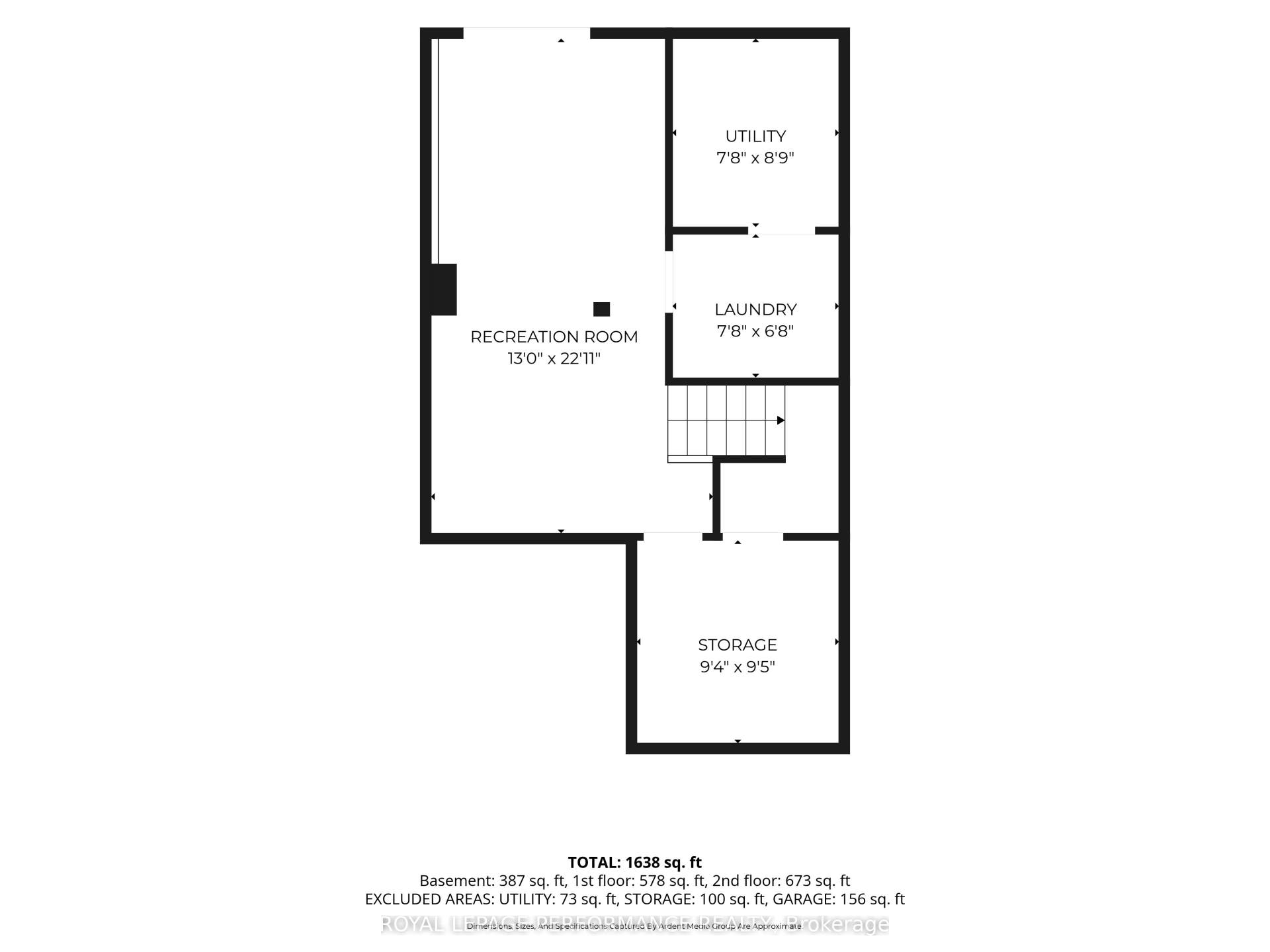 6816 Bilberry Drive, #93, Orleans - Convent Glen And Area, Ottawa ON K1C 3R4 Basement