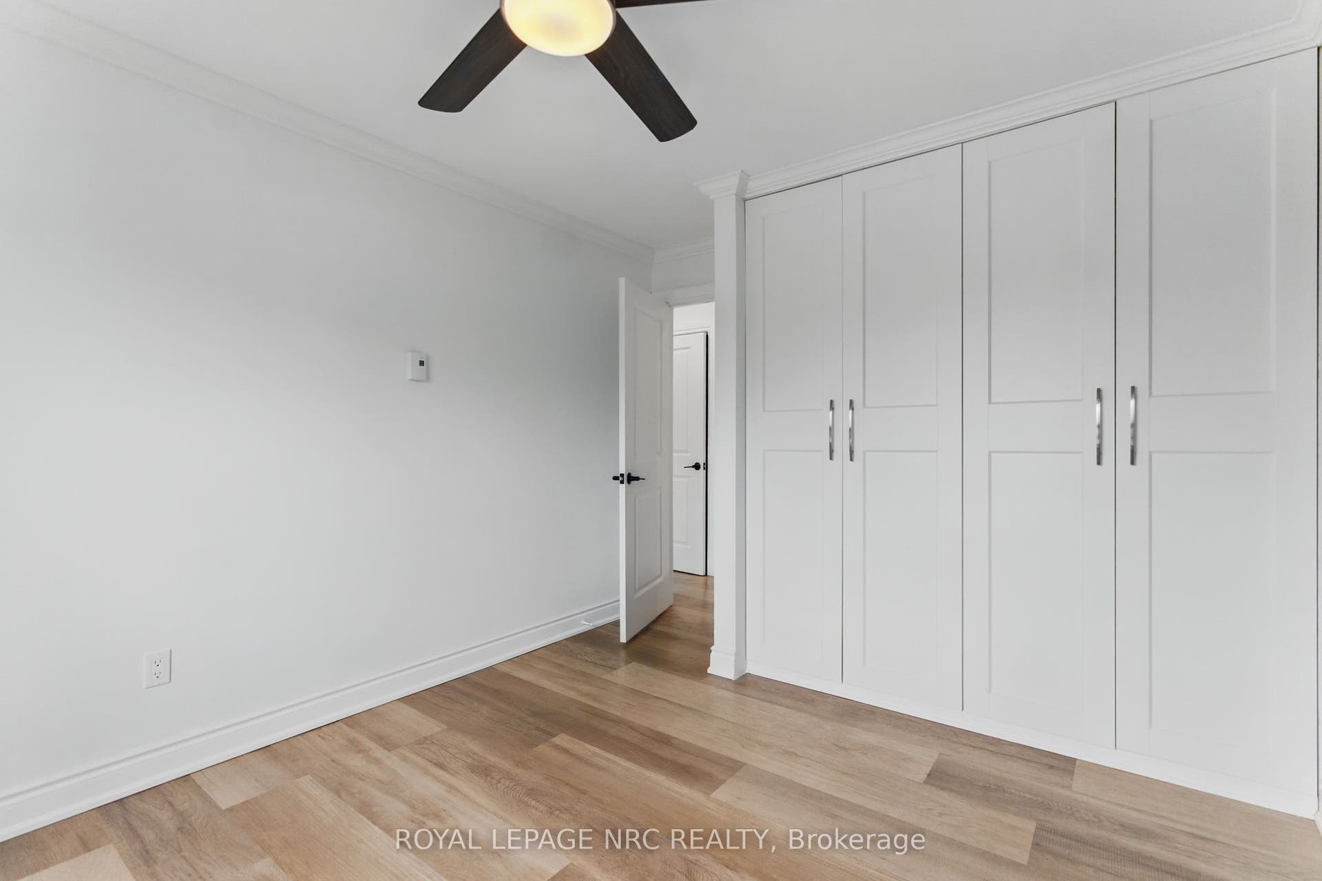 Spacious bedroom closet