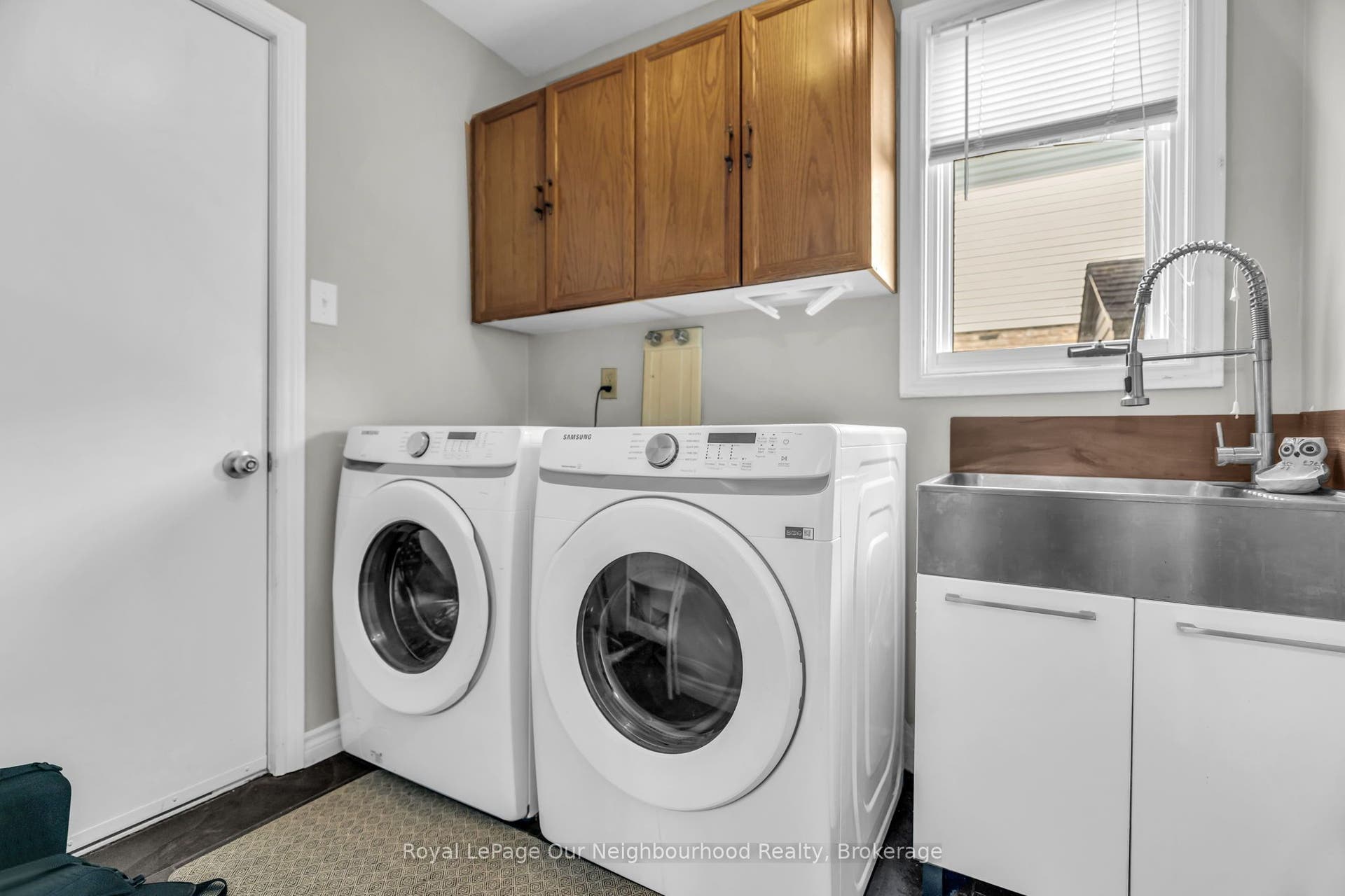 Main Floor Laundry and Garage Access