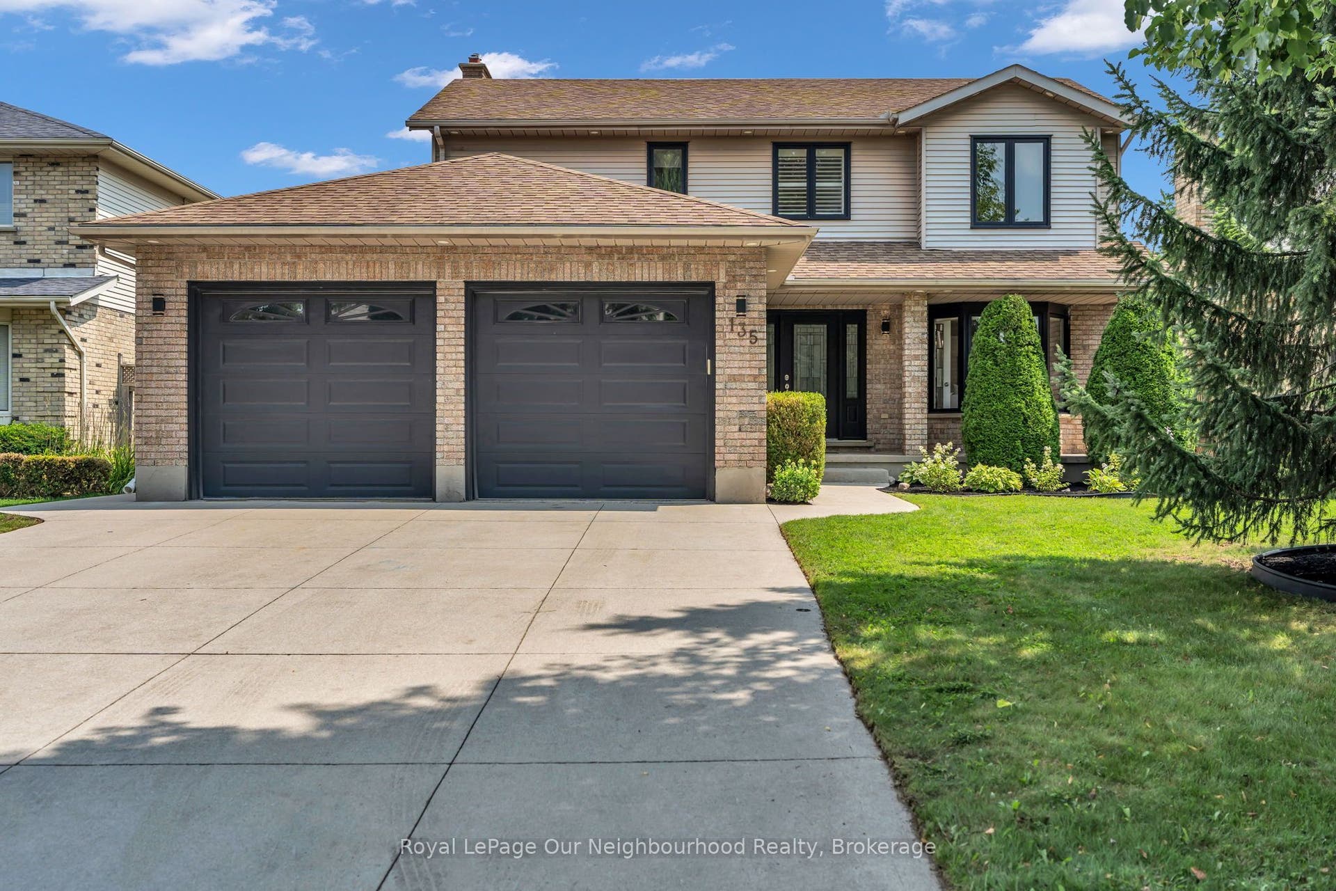 Landscaped Yard