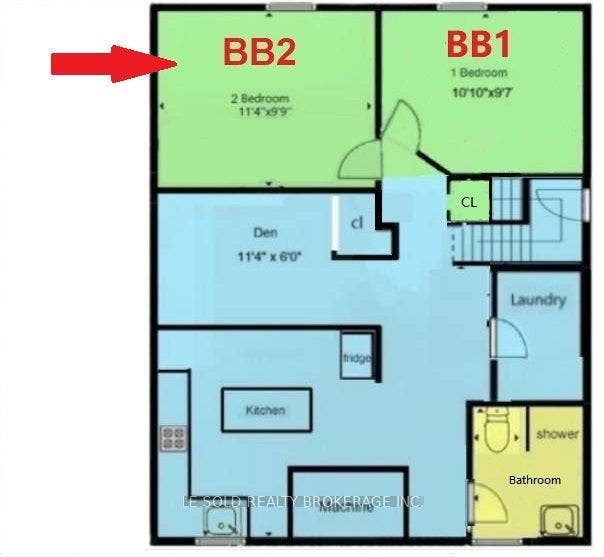 112 Leland Street, Bsmt Room #2, Hamilton, Hamilton ON L8S 3A2
