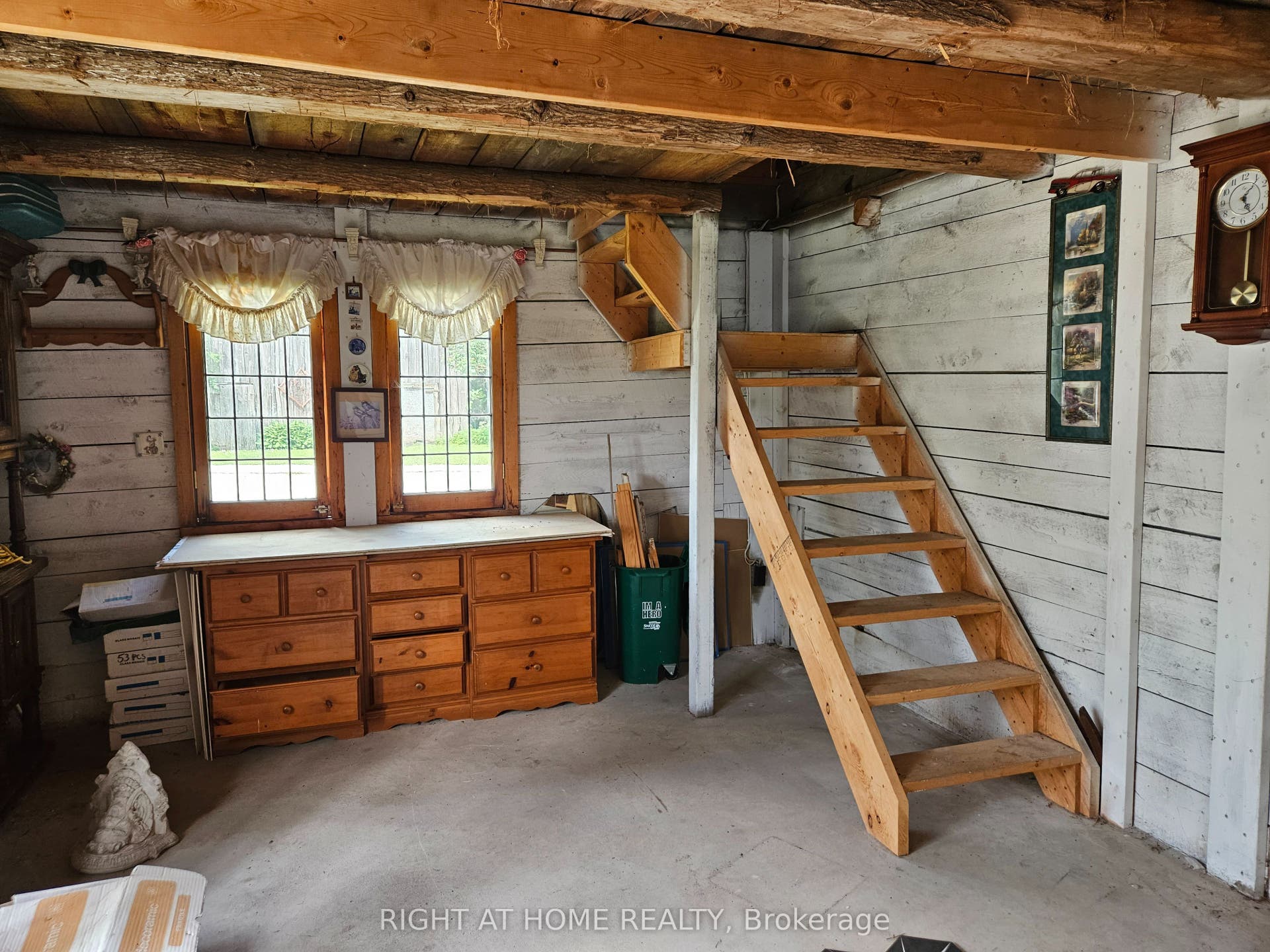 Converted Barn - New Concrete Floors