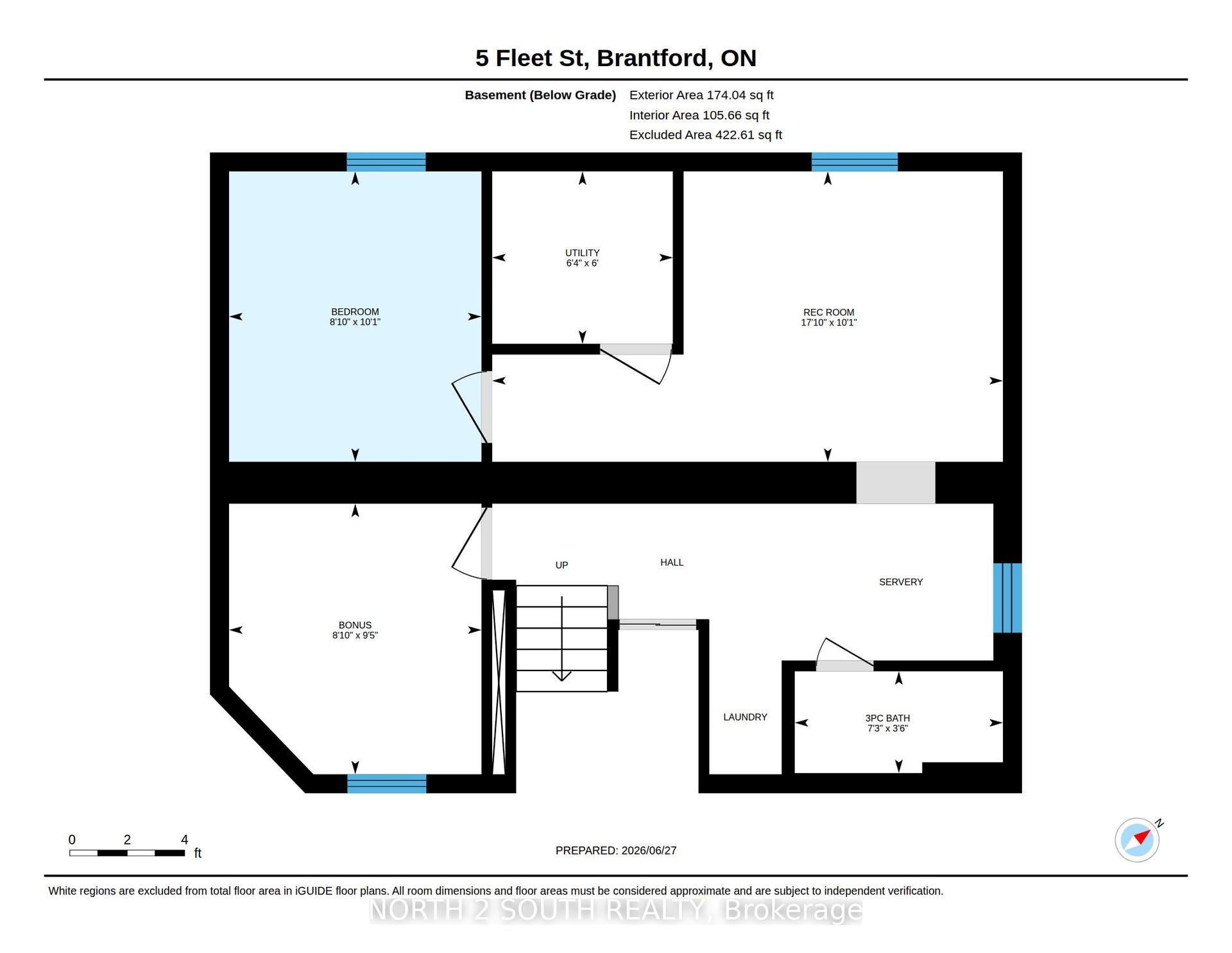 5 Fleet Street, Brantford, Brantford ON N3T 3S8 5 Fleet Street, Brantford, Brantford ON N3T 3S8