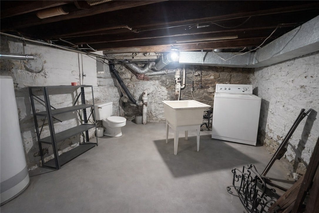 343 46th St, Lawrenceville, PA 15201 Basement Laundry