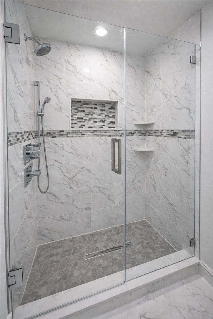343 46th St, Lawrenceville, PA 15201 Walk in shower rendering