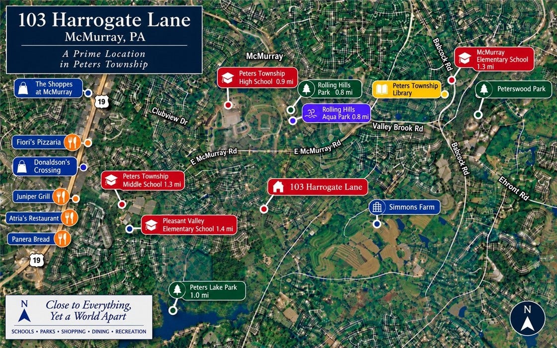 103 Harrowgate Lane, McMurray, PA 15317