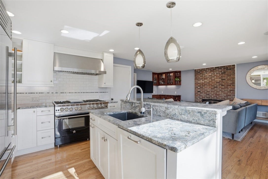 Island with seating for casual dining