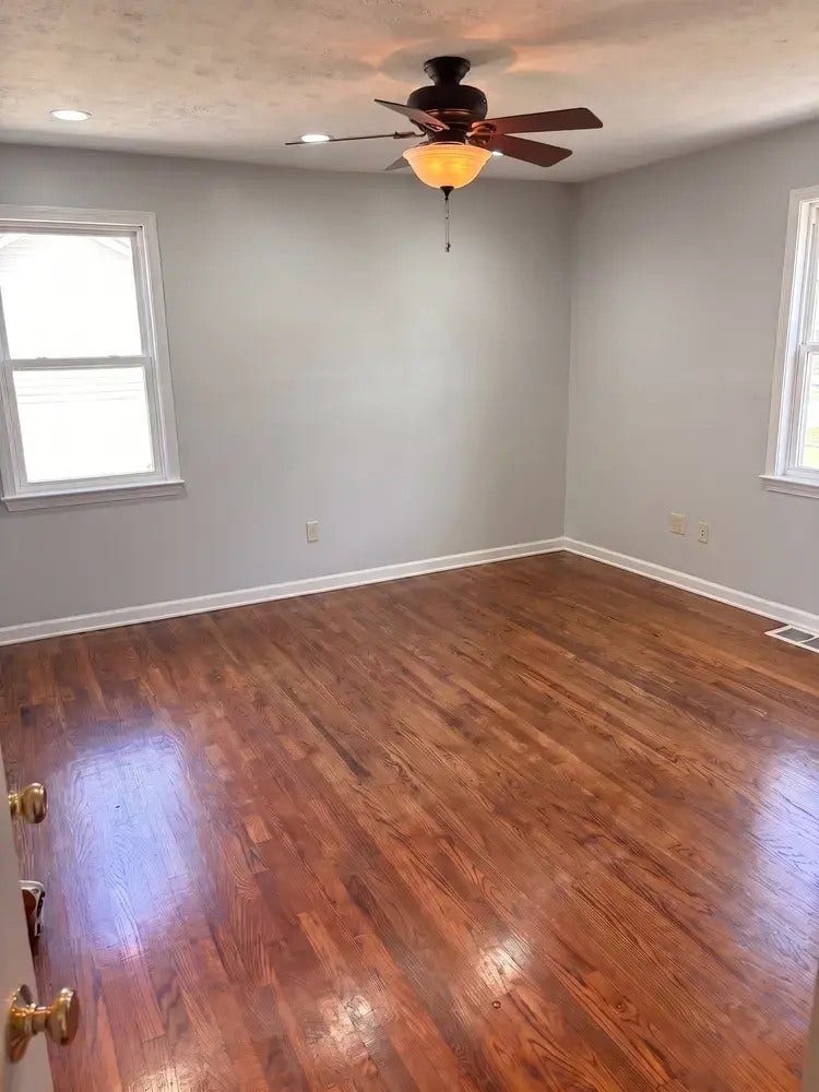 without furniture
